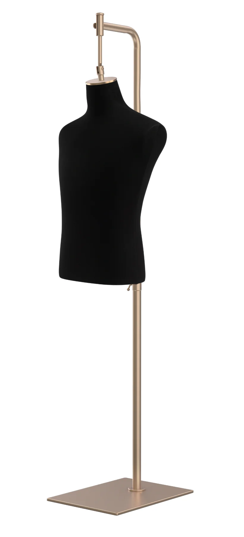 Male Display Dress Form on Metal Hanging Base - Image 4