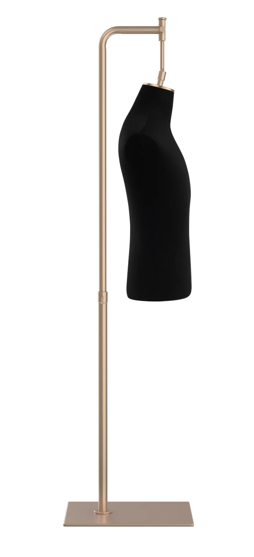 Male Display Dress Form on Metal Hanging Base - Image 6