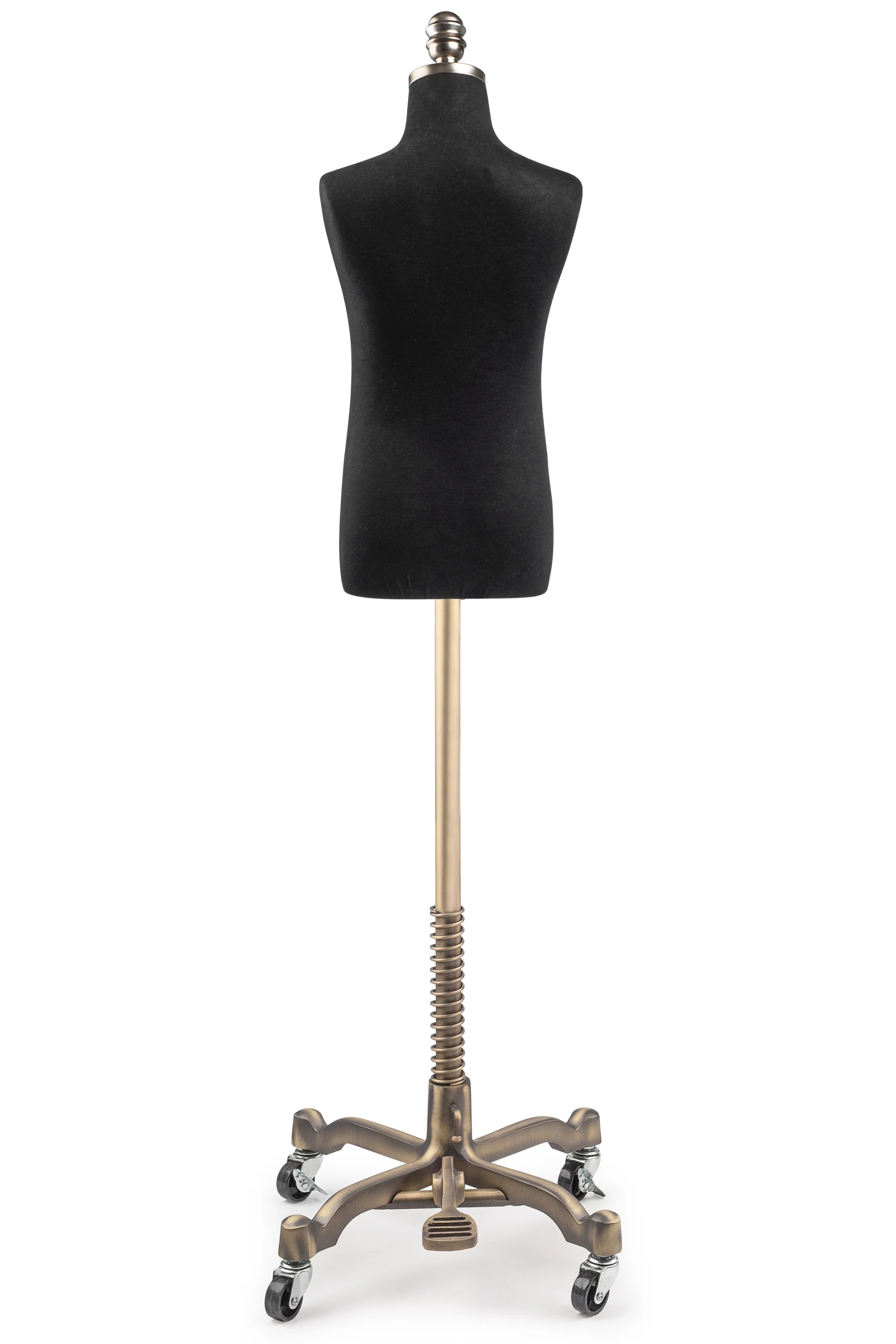 Child Display Dress Form on Metal Rolling Base - Image 11