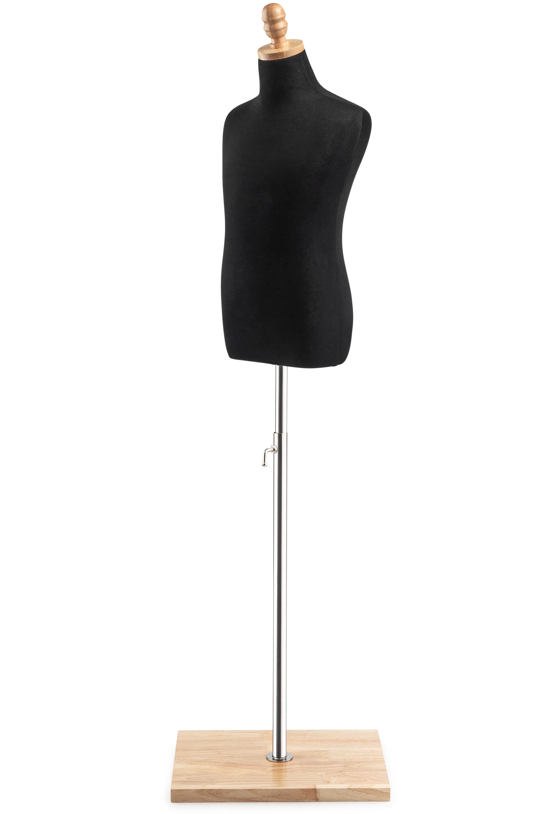 Child Display Dress Form on Wood Flat Base - Image 3