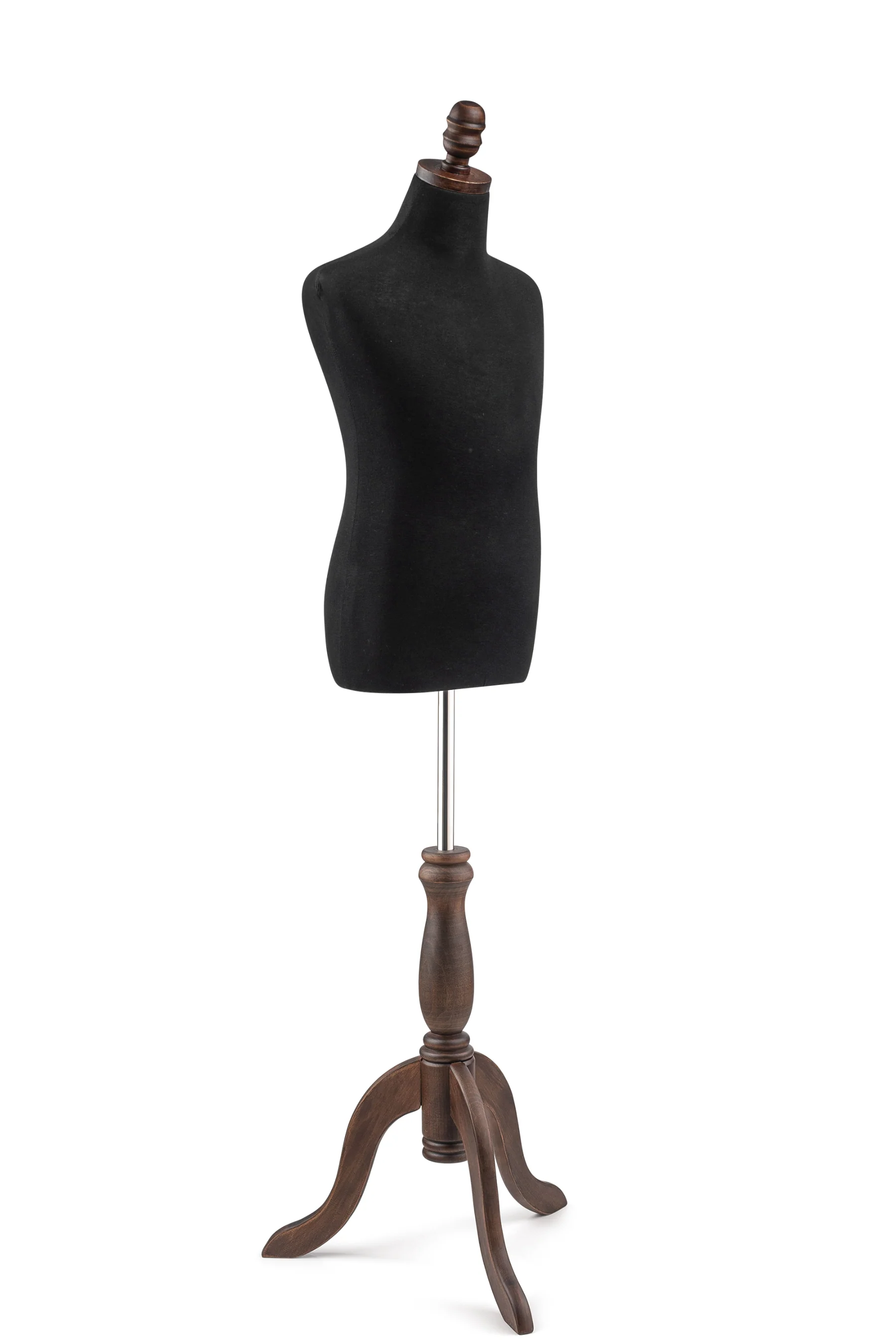 Child Display Dress Form on Wood Tripod Base - Image 11