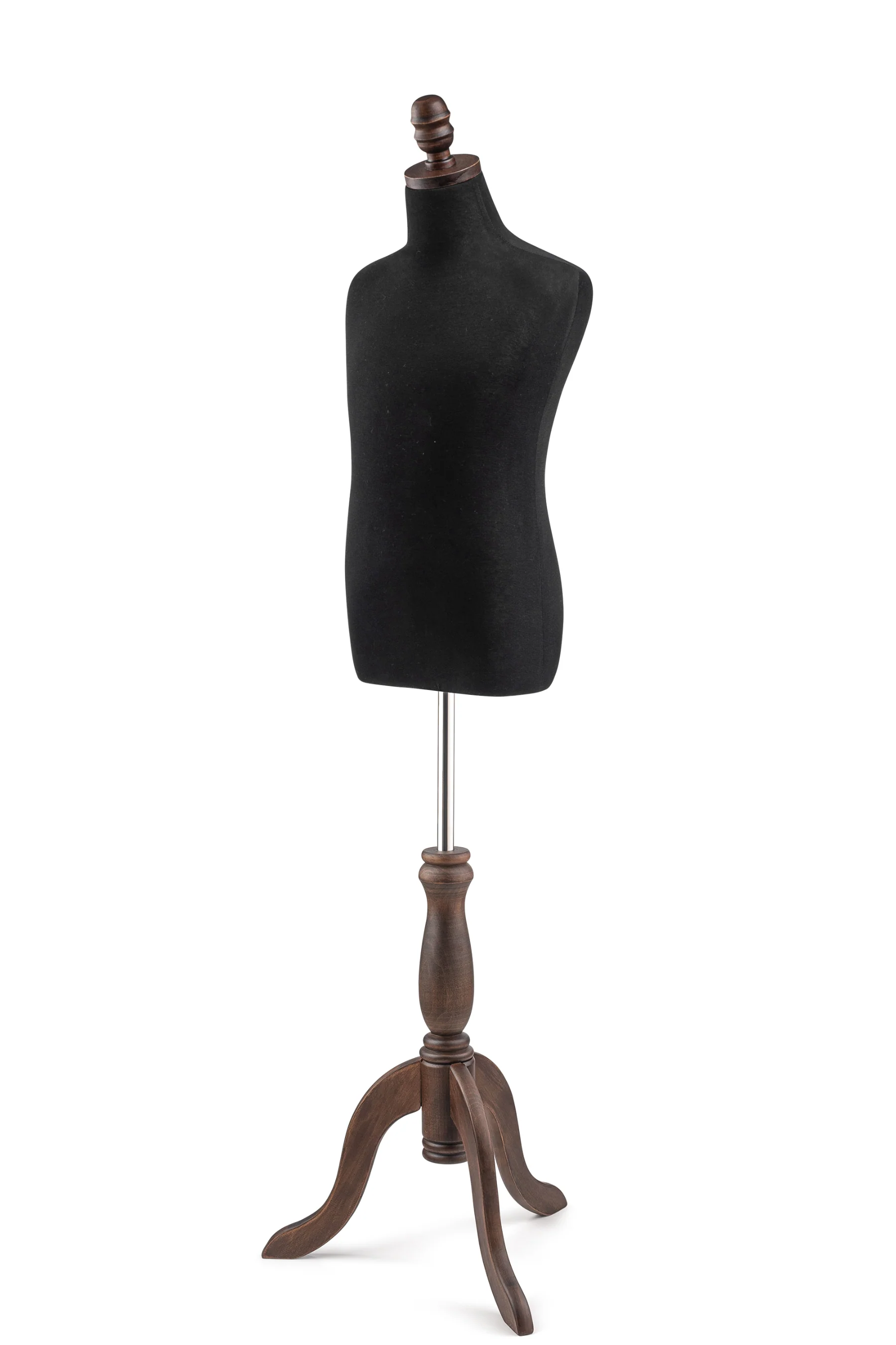 Child Display Dress Form on Wood Tripod Base - Image 12