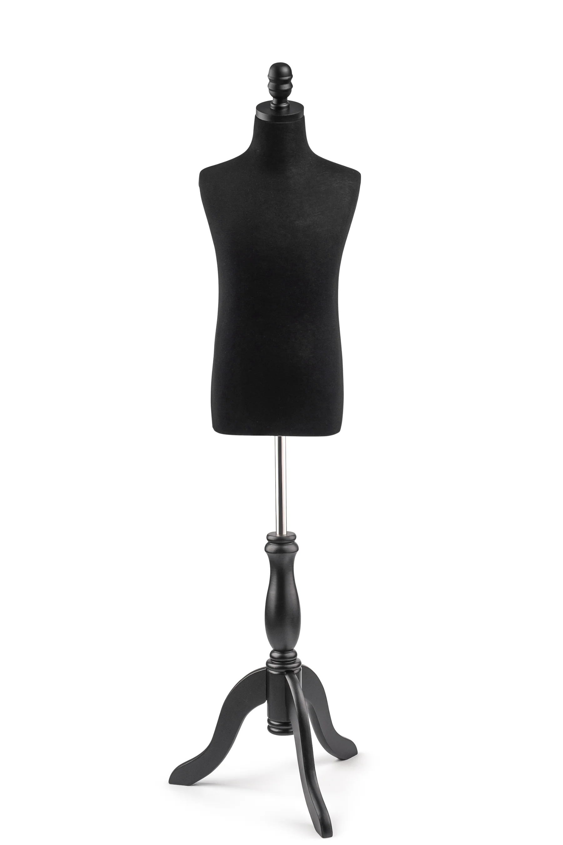 Child Display Dress Form on Wood Tripod Base - Image 5