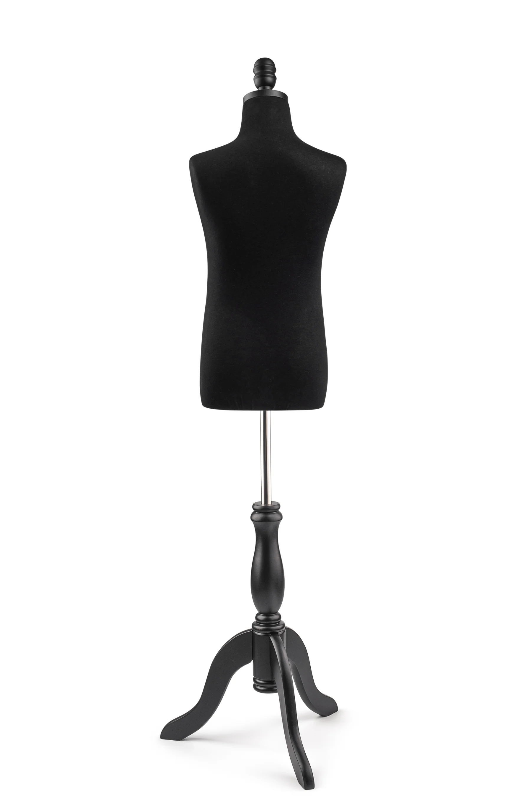 Child Display Dress Form on Wood Tripod Base - Image 9