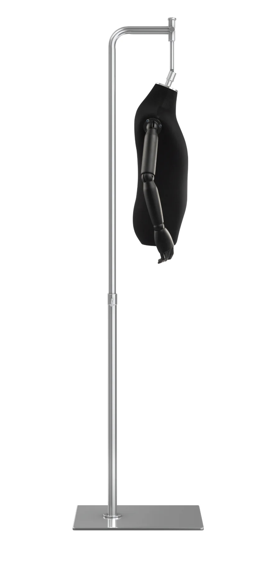 Child Display Dress Form on Metal Hanging Base (Head & Arms Version) - Image 10