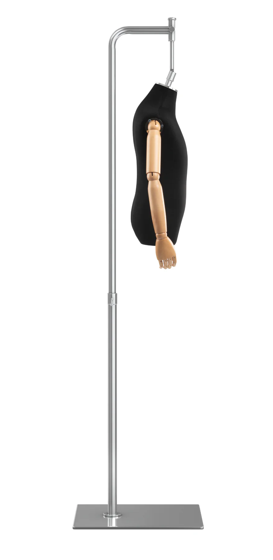 Child Display Dress Form on Metal Hanging Base (Head & Arms Version) - Image 16