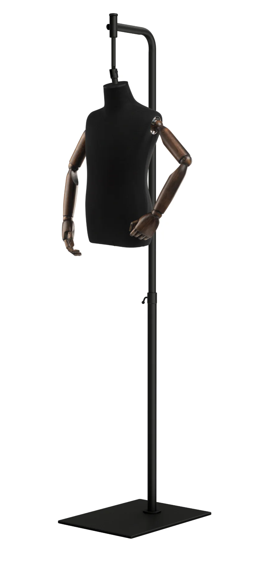 Child Display Dress Form on Metal Hanging Base (Head & Arms Version) - Image 26