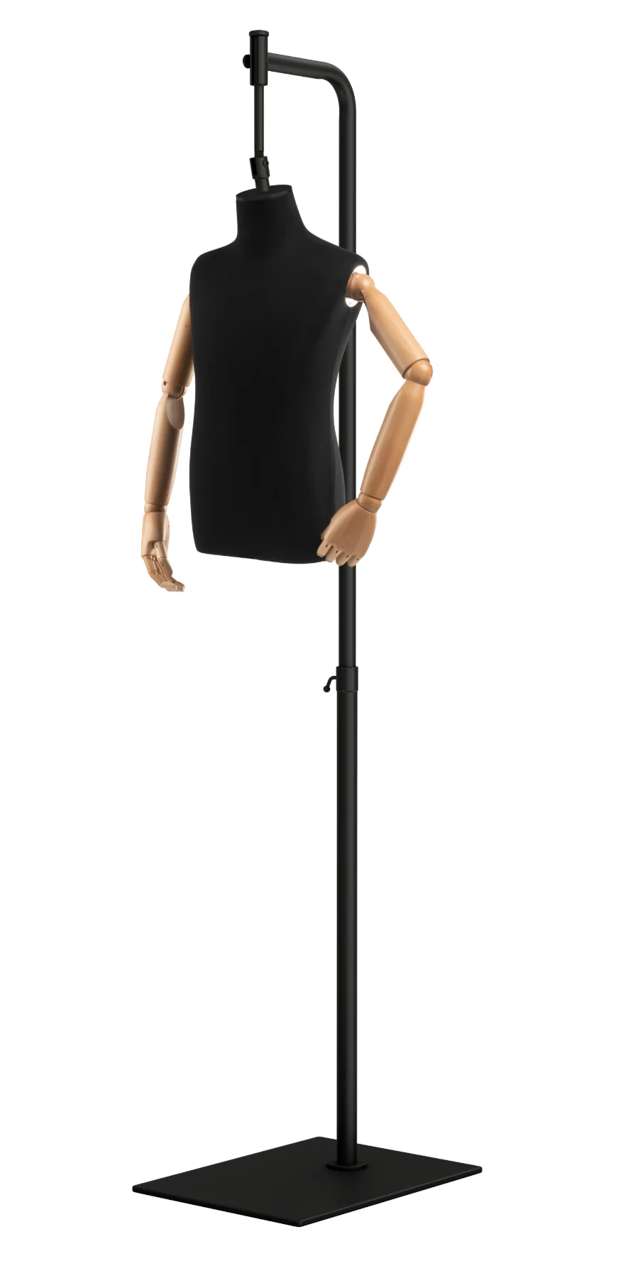 Child Display Dress Form on Metal Hanging Base (Head & Arms Version) - Image 29