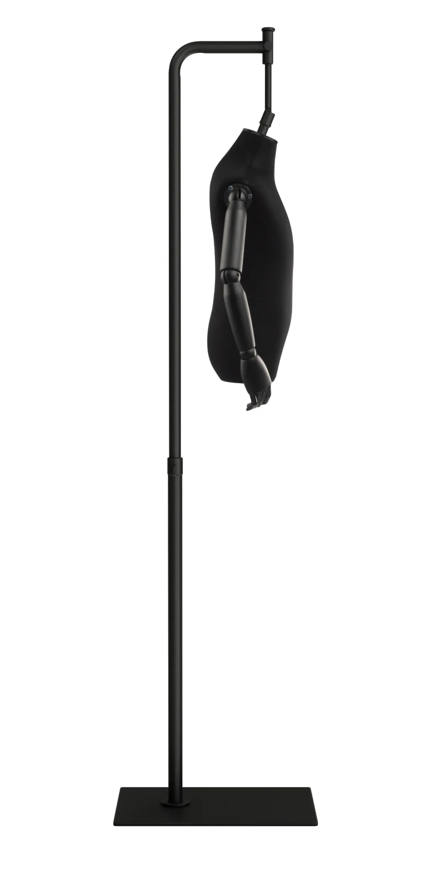 Child Display Dress Form on Metal Hanging Base (Head & Arms Version) - Image 3