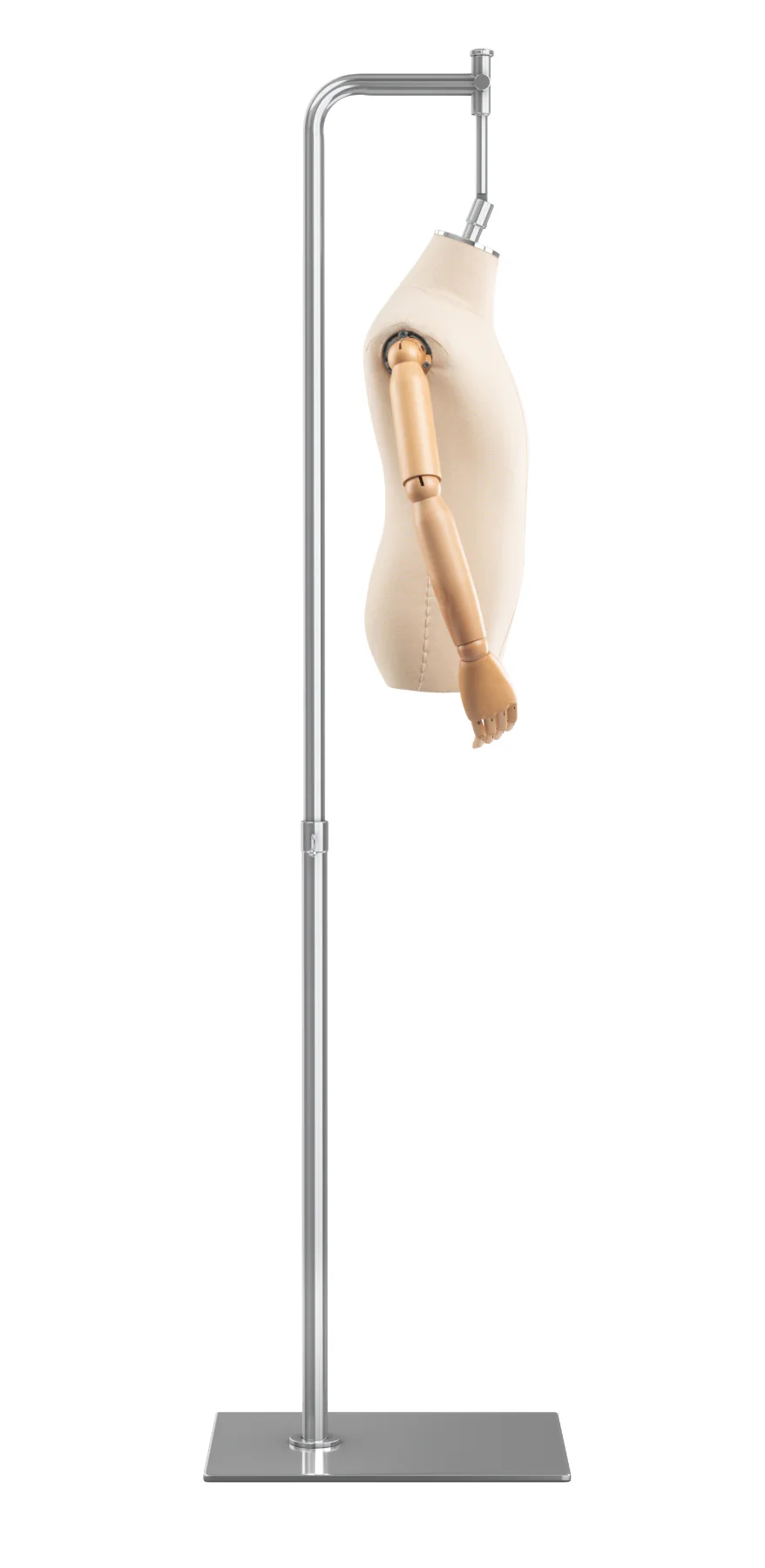Child Display Dress Form on Metal Hanging Base (Head & Arms Version) - Image 34