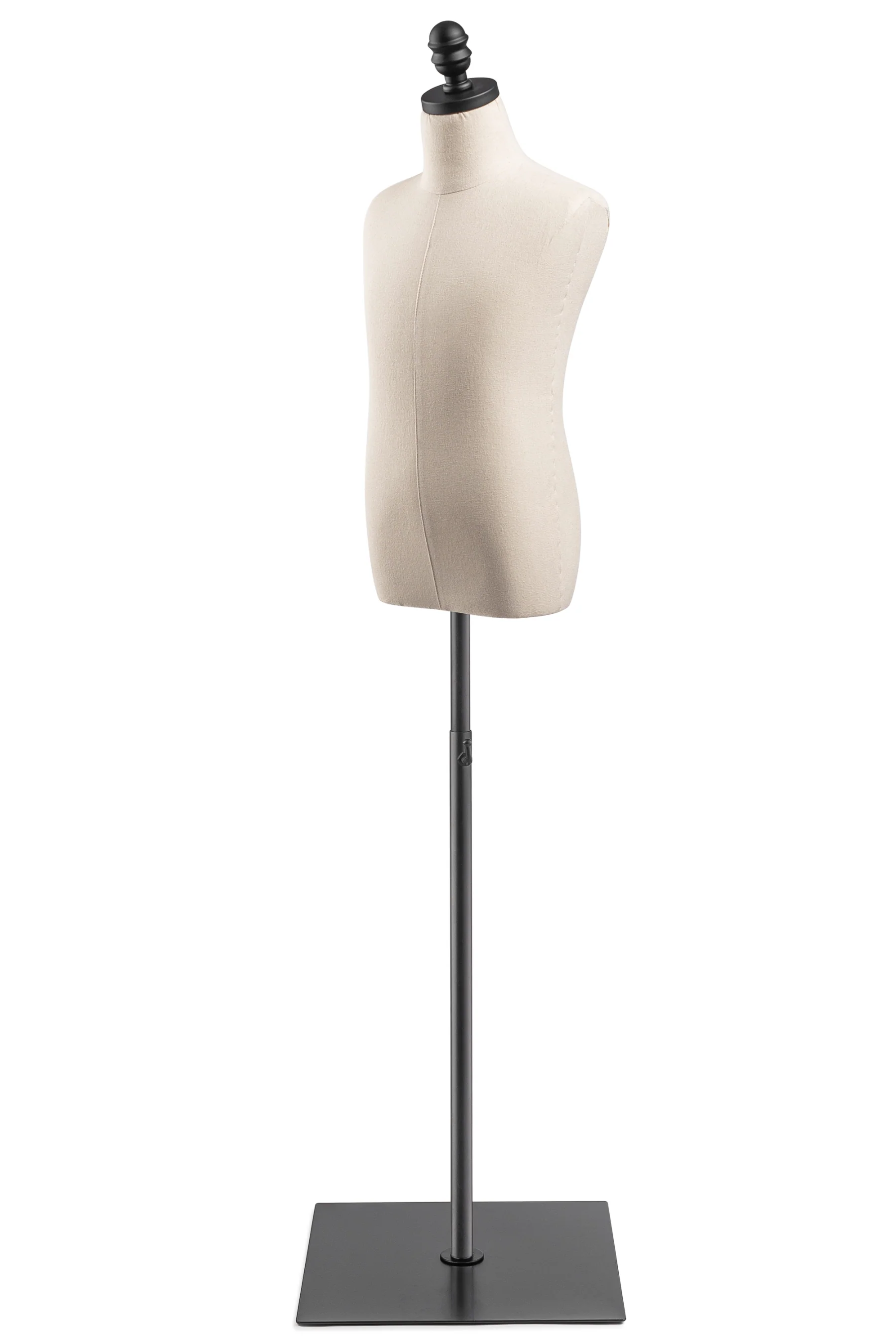 Child Display Dress Form on Metal Flat Base - Image 3