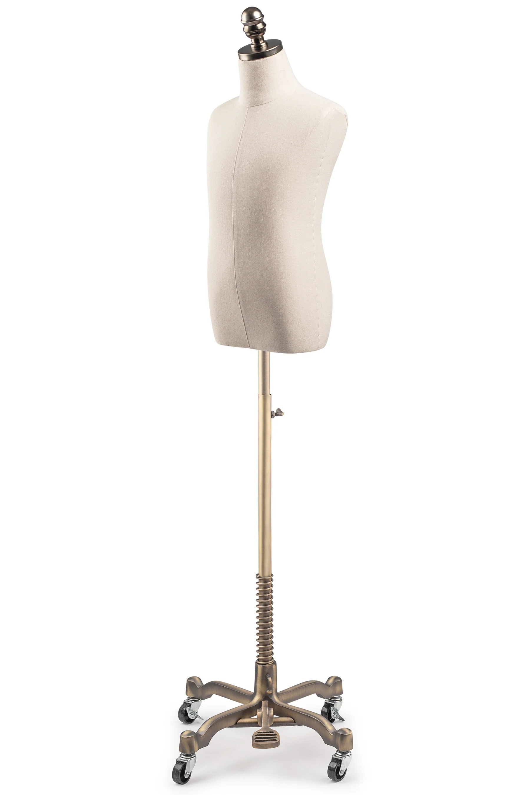 Child Display Dress Form on Metal Rolling Base - Image 10