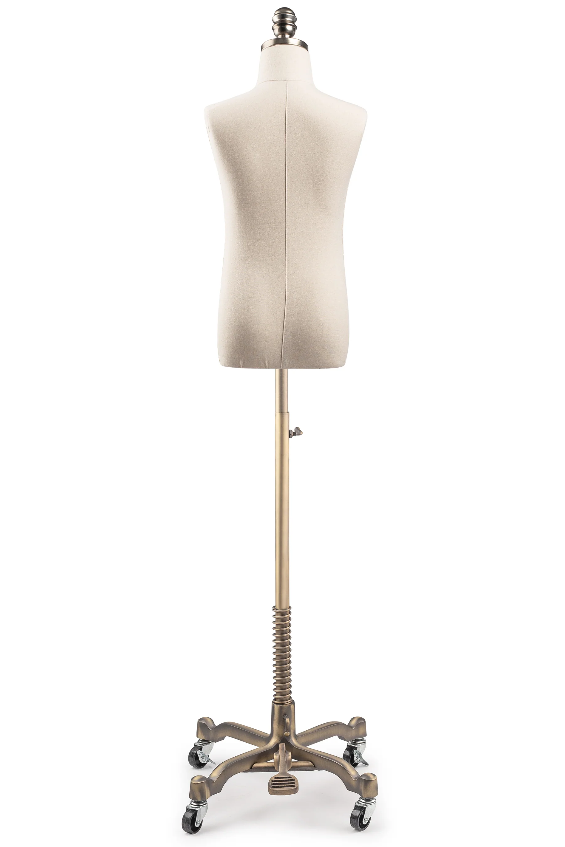 Child Display Dress Form on Metal Rolling Base - Image 12