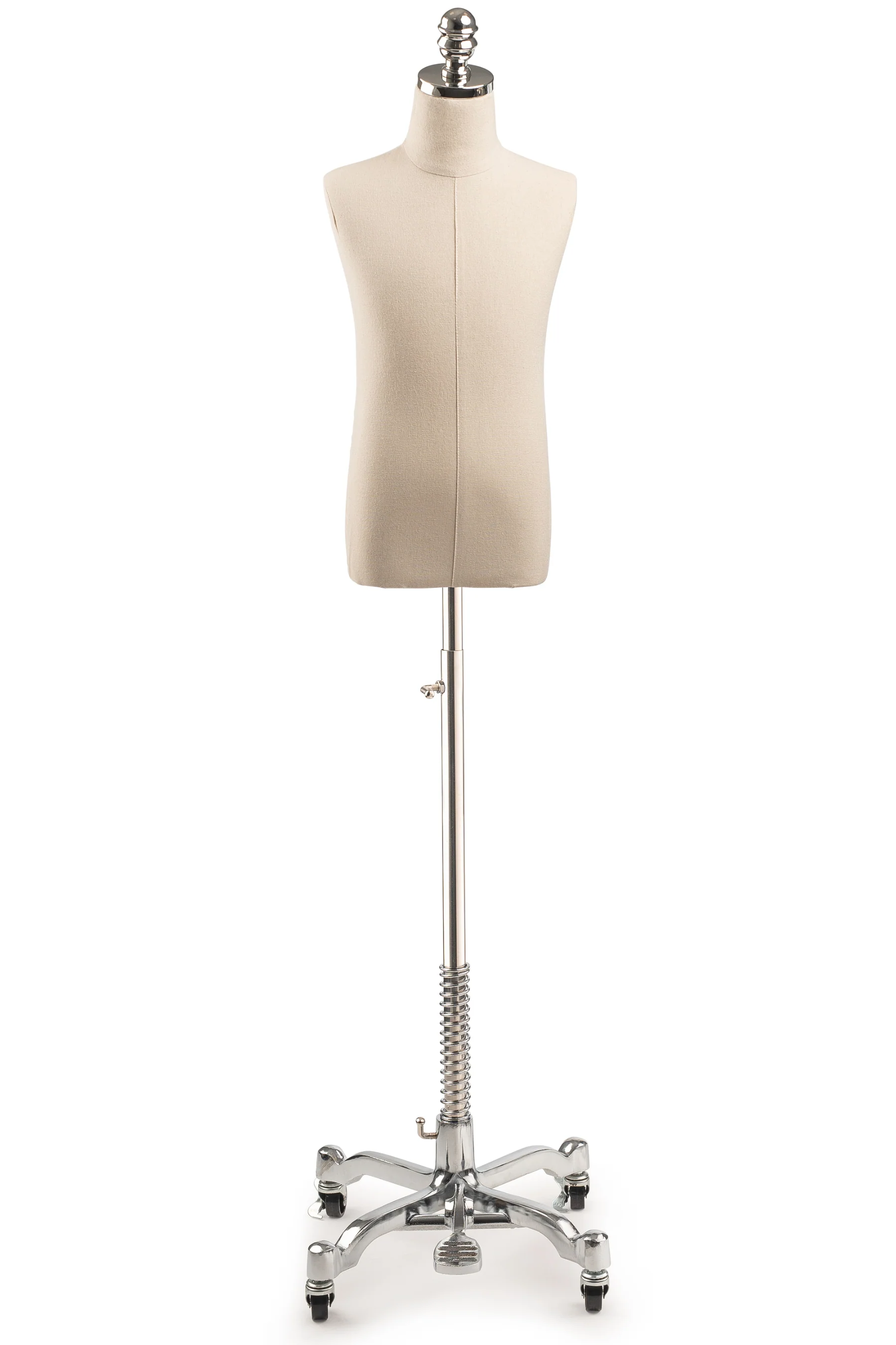 Child Display Dress Form on Metal Rolling Base - Image 15