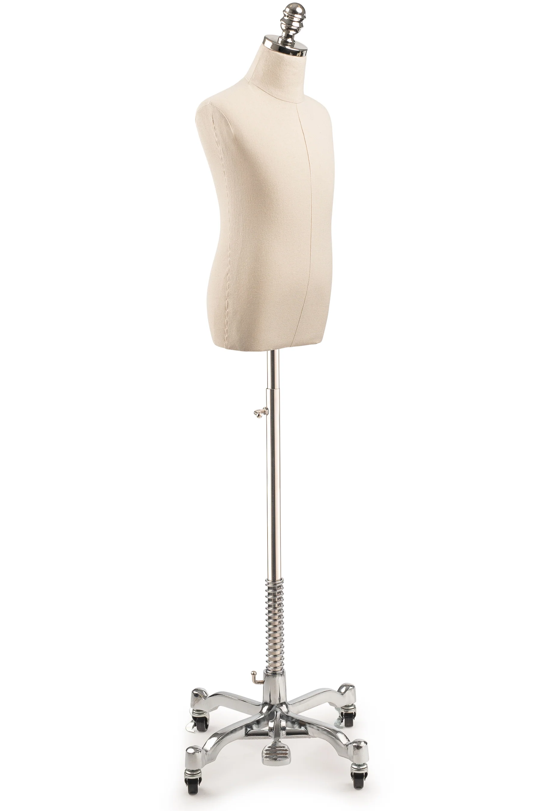 Child Display Dress Form on Metal Rolling Base - Image 16