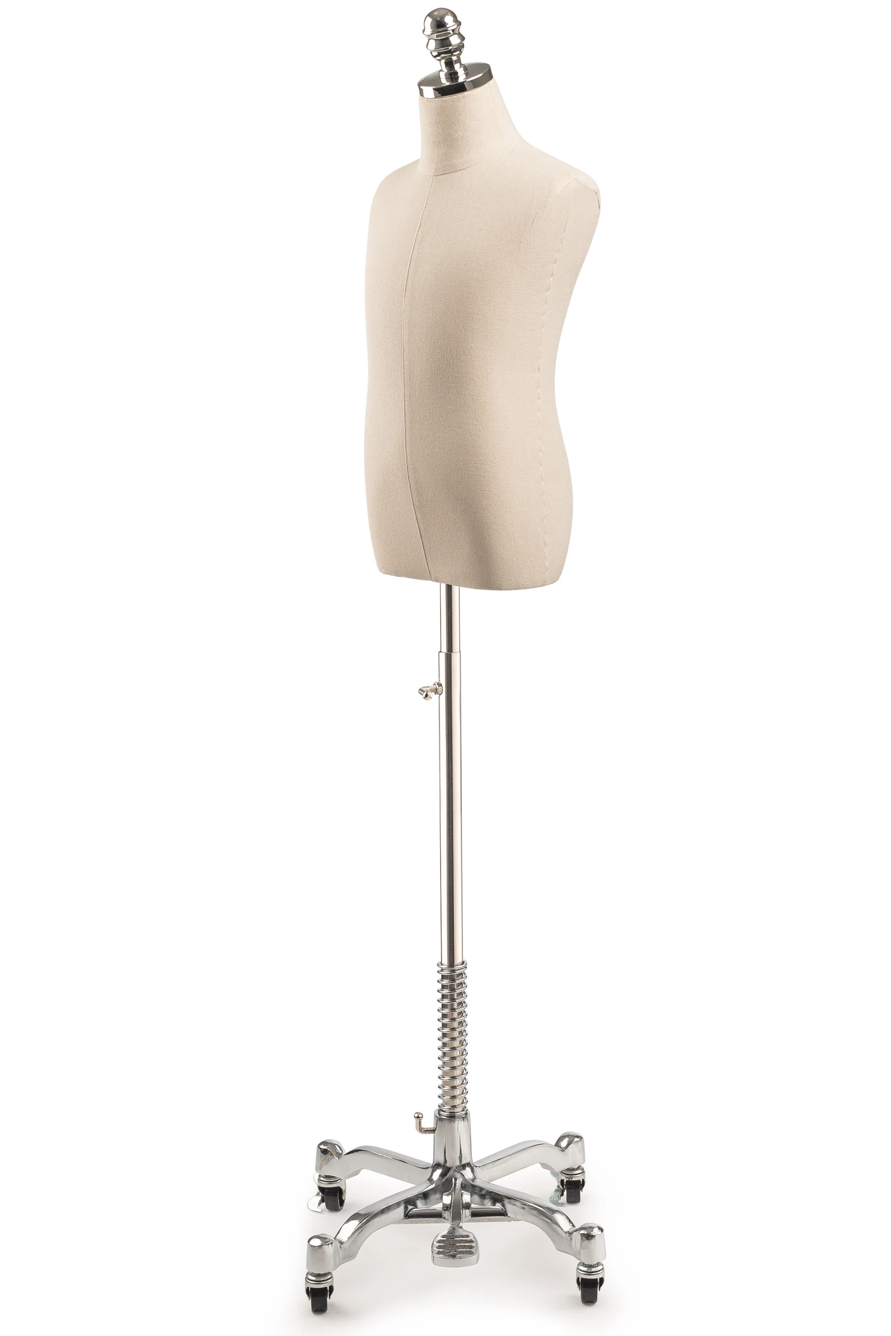 Child Display Dress Form on Metal Rolling Base - Image 17