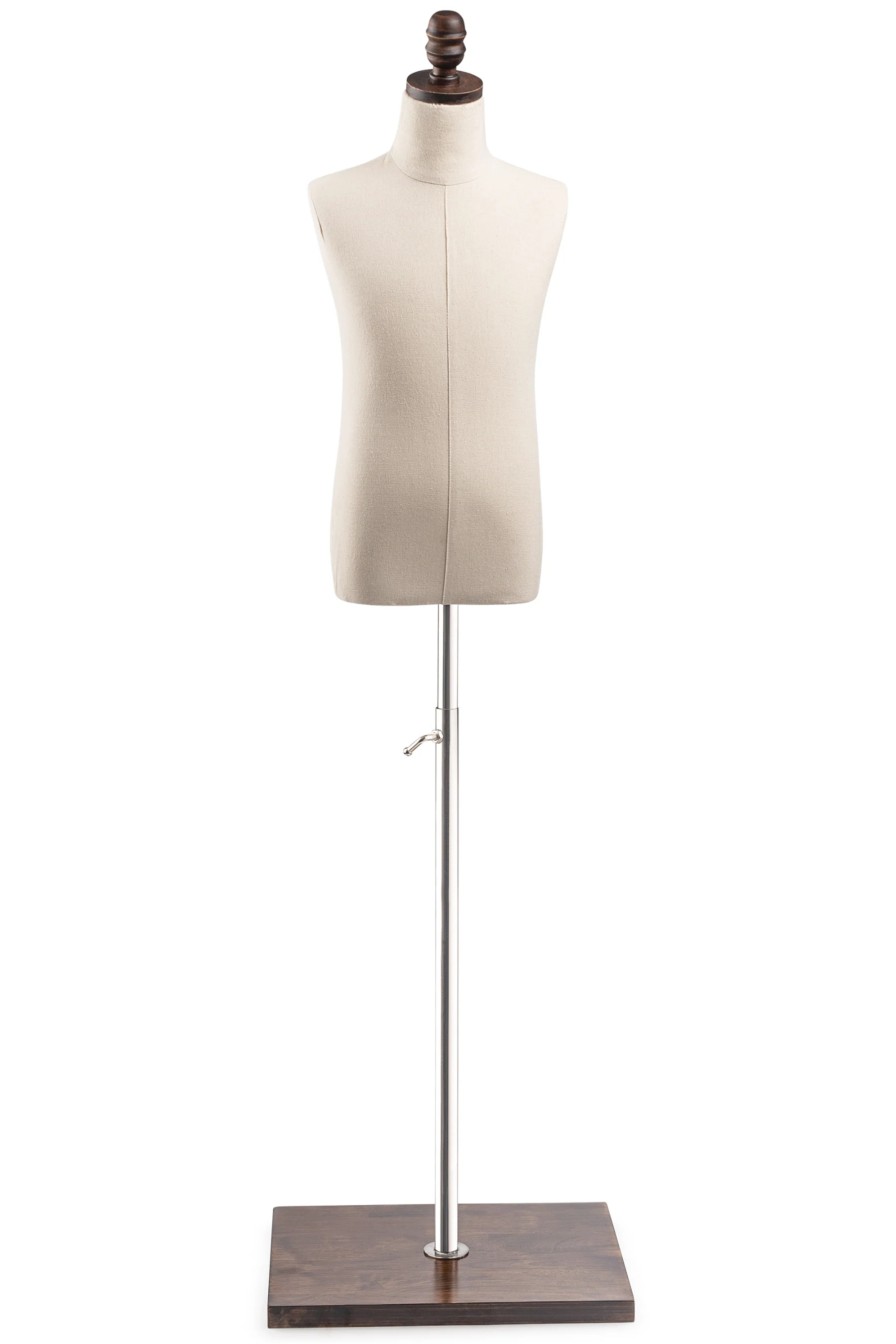 Child Display Dress Form on Wood Flat Base - Image 11