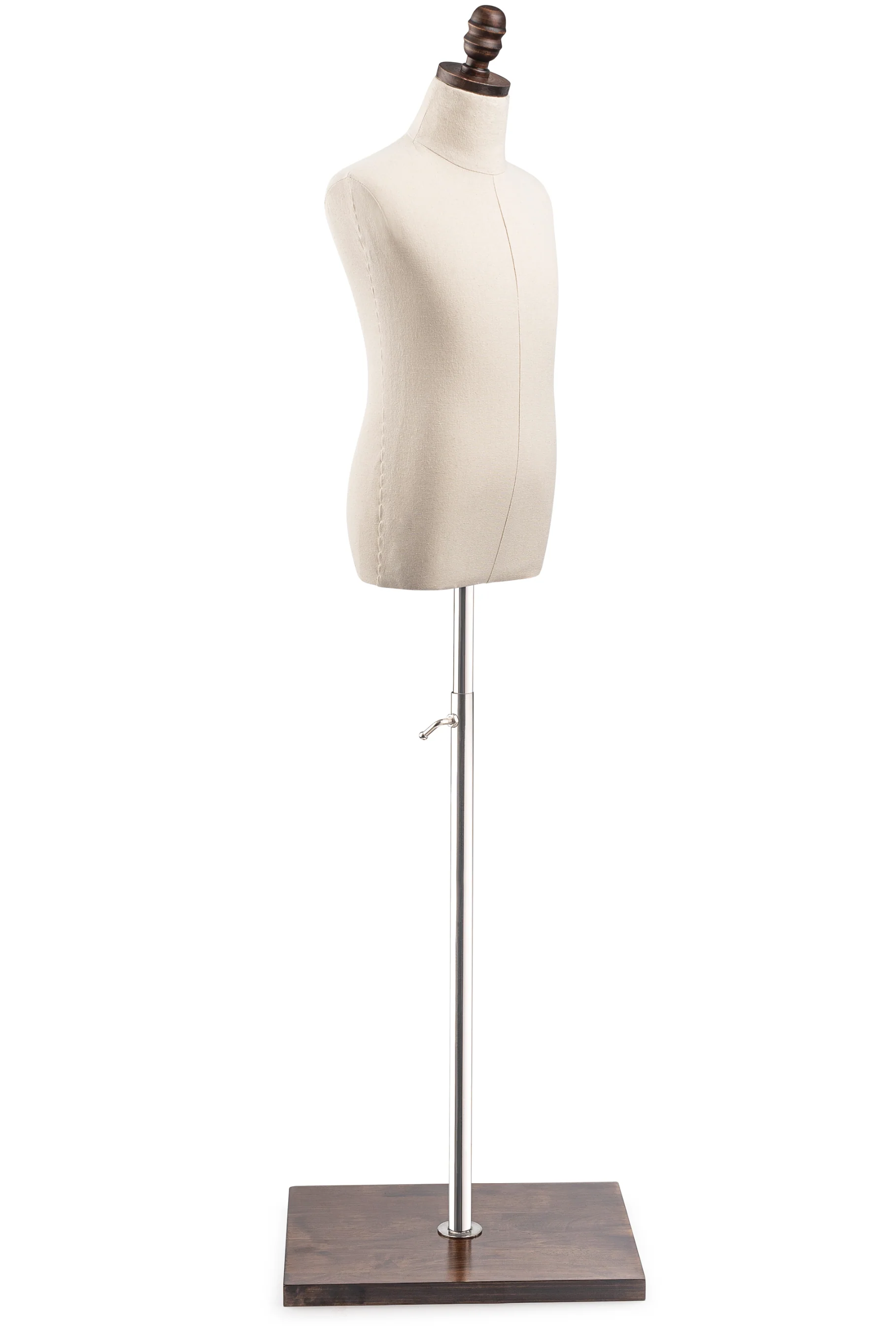 Child Display Dress Form on Wood Flat Base - Image 12