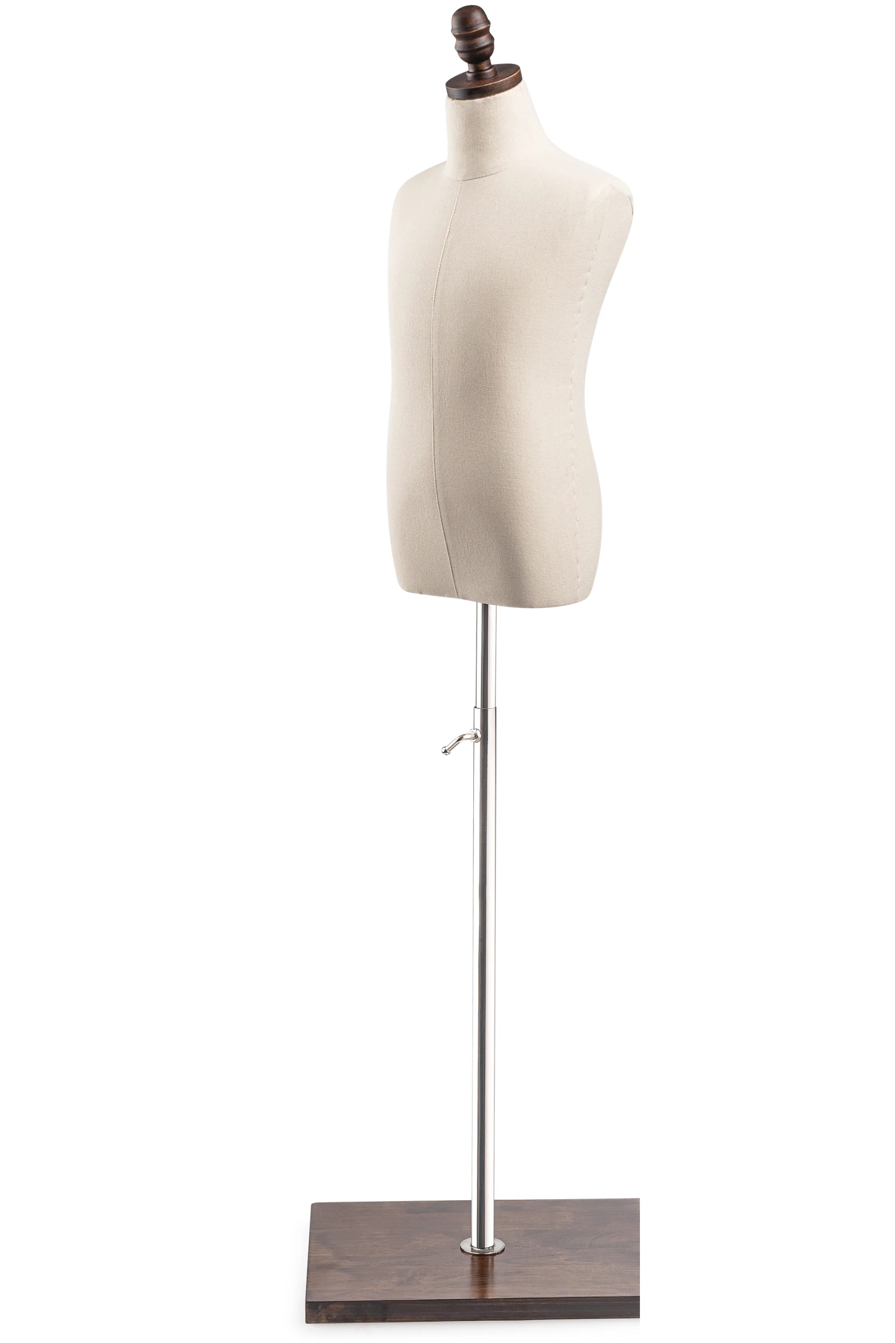 Child Display Dress Form on Wood Flat Base - Image 13