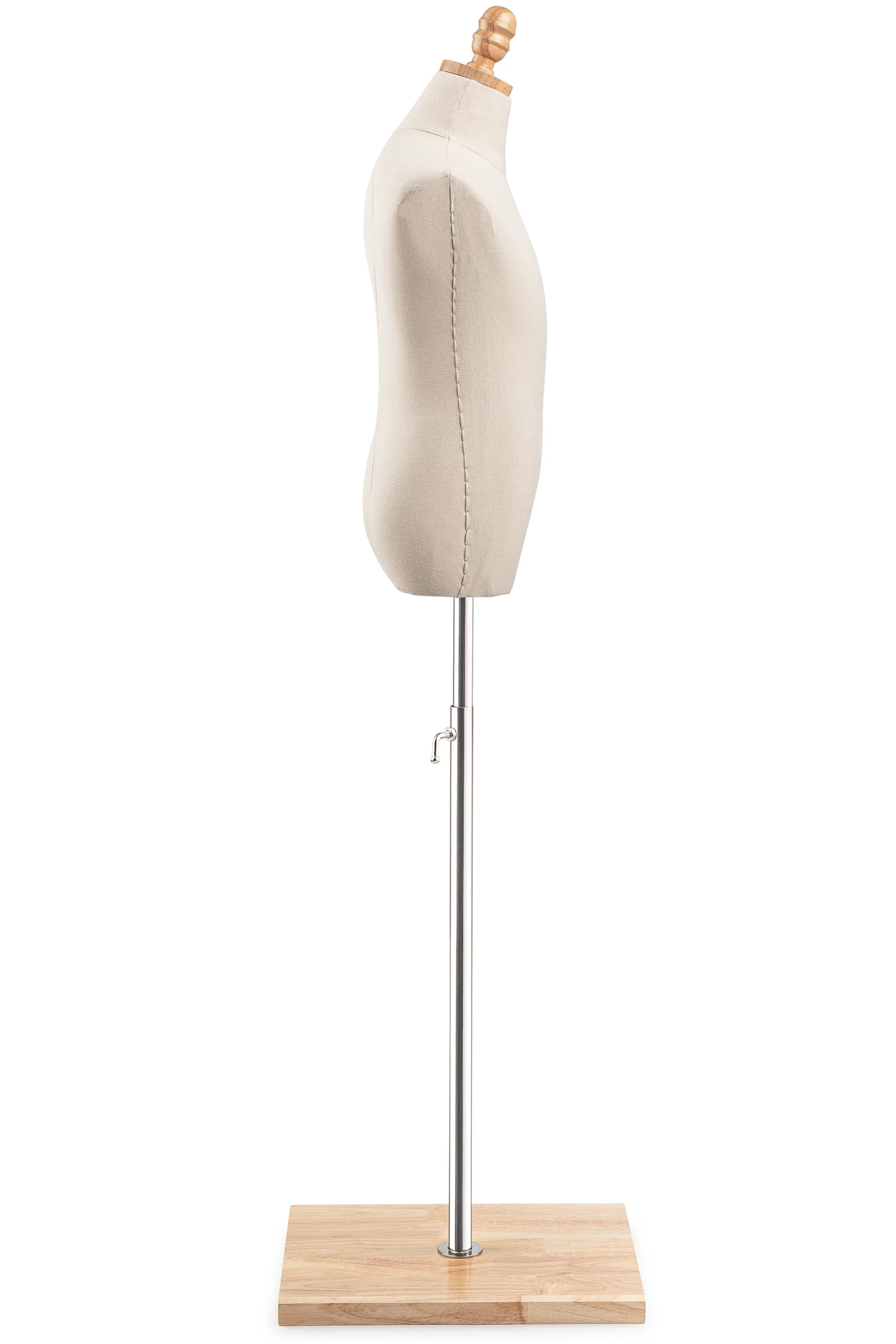 Child Display Dress Form on Wood Flat Base - Image 4