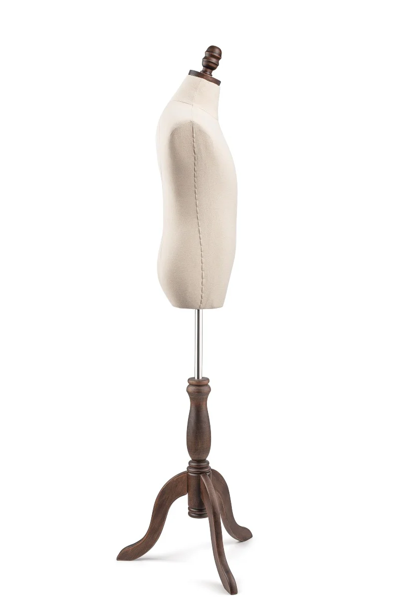 Child Display Dress Form on Wood Tripod Base - Image 13
