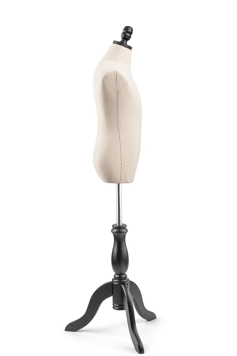 Child Display Dress Form on Wood Tripod Base - Image 8