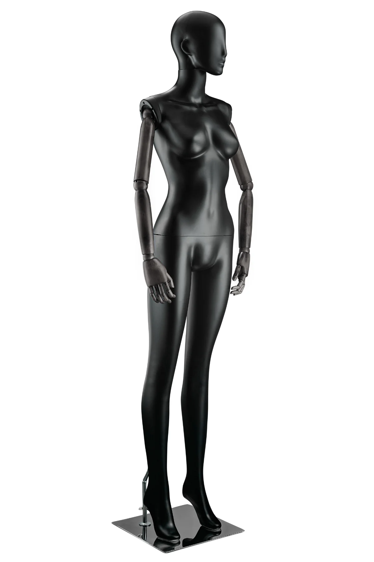 Female Abstract Mannequin in Standing or Sitting Pose w/ Articulating Arms (AP Series) - Image 21