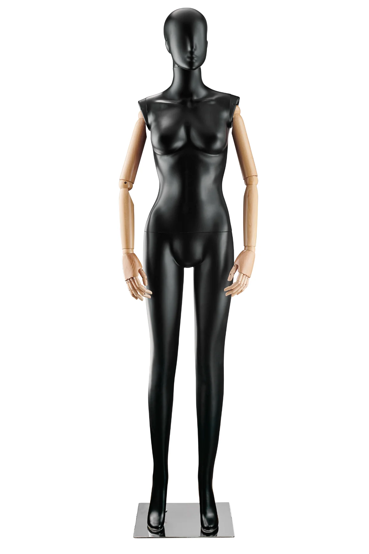 Female Abstract Mannequin in Standing or Sitting Pose w/ Articulating Arms (AP Series) - Image 24