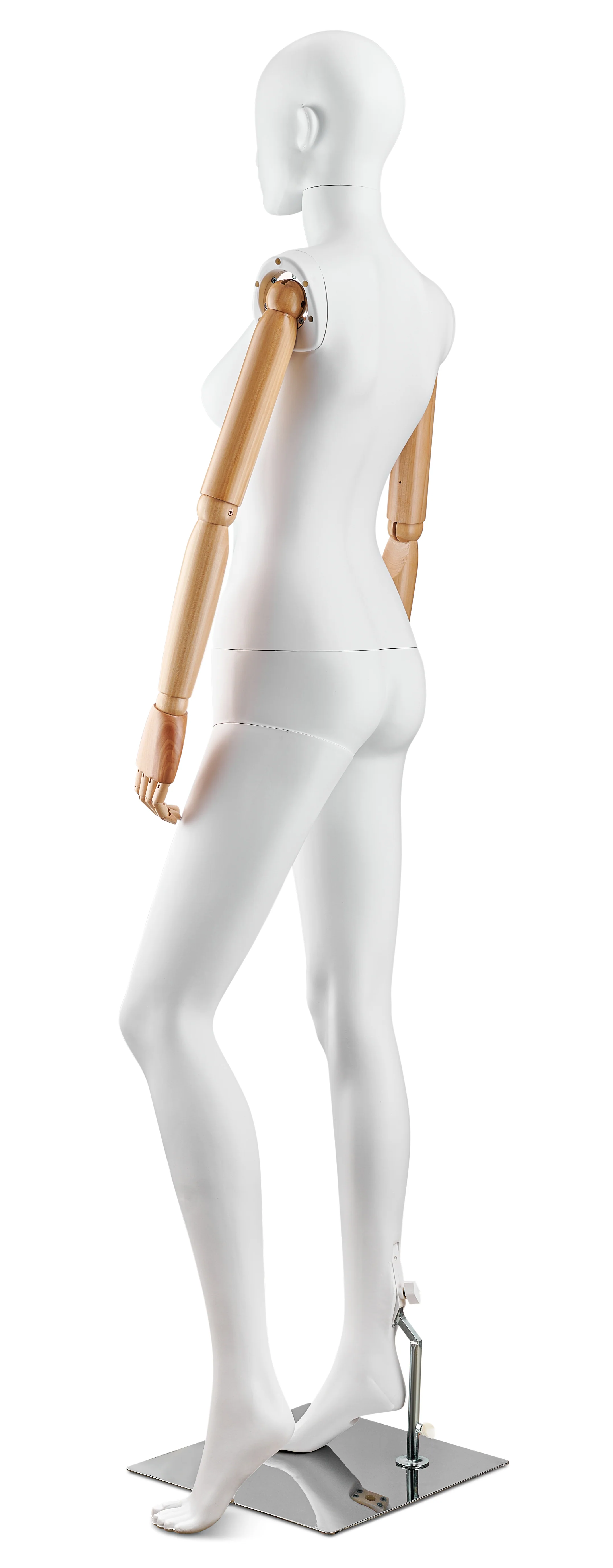Female Abstract Mannequin in Standing or Sitting Pose w/ Articulating Arms (AP Series) - Image 29