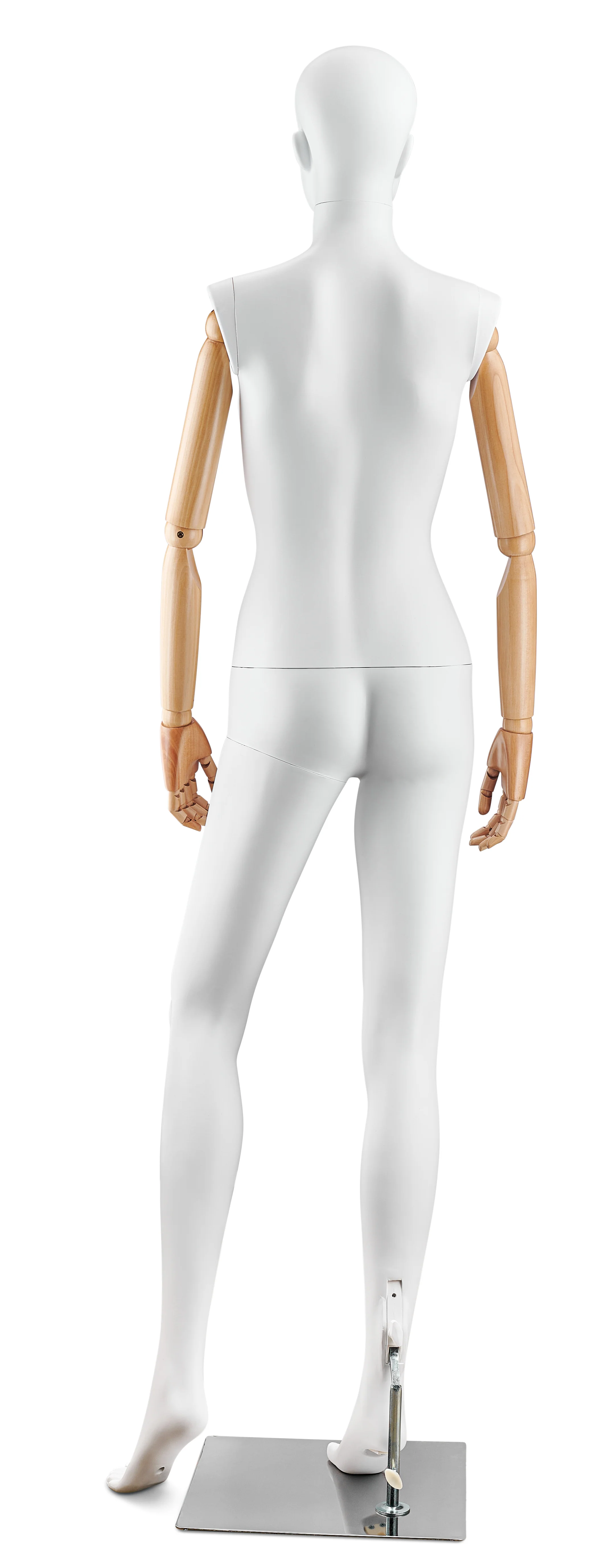 Female Abstract Mannequin in Standing or Sitting Pose w/ Articulating Arms (AP Series) - Image 30