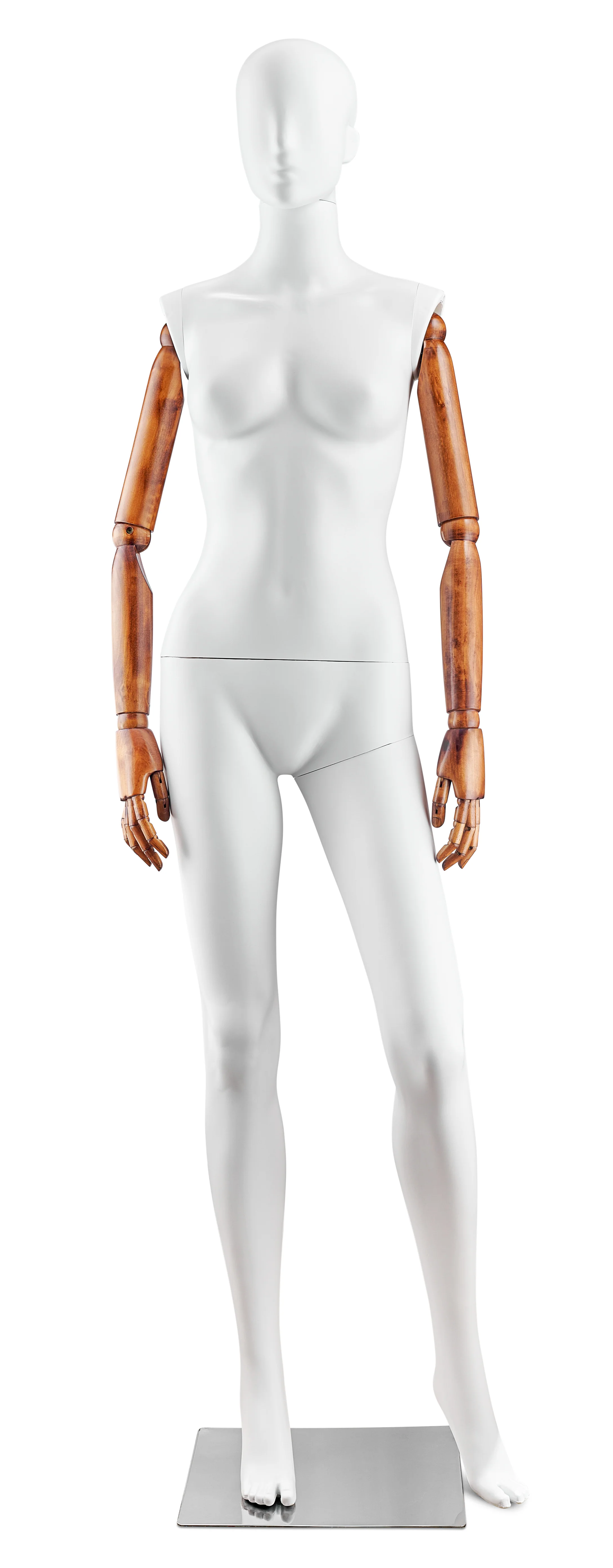 Female Abstract Mannequin in Standing or Sitting Pose w/ Articulating Arms (AP Series) - Image 31