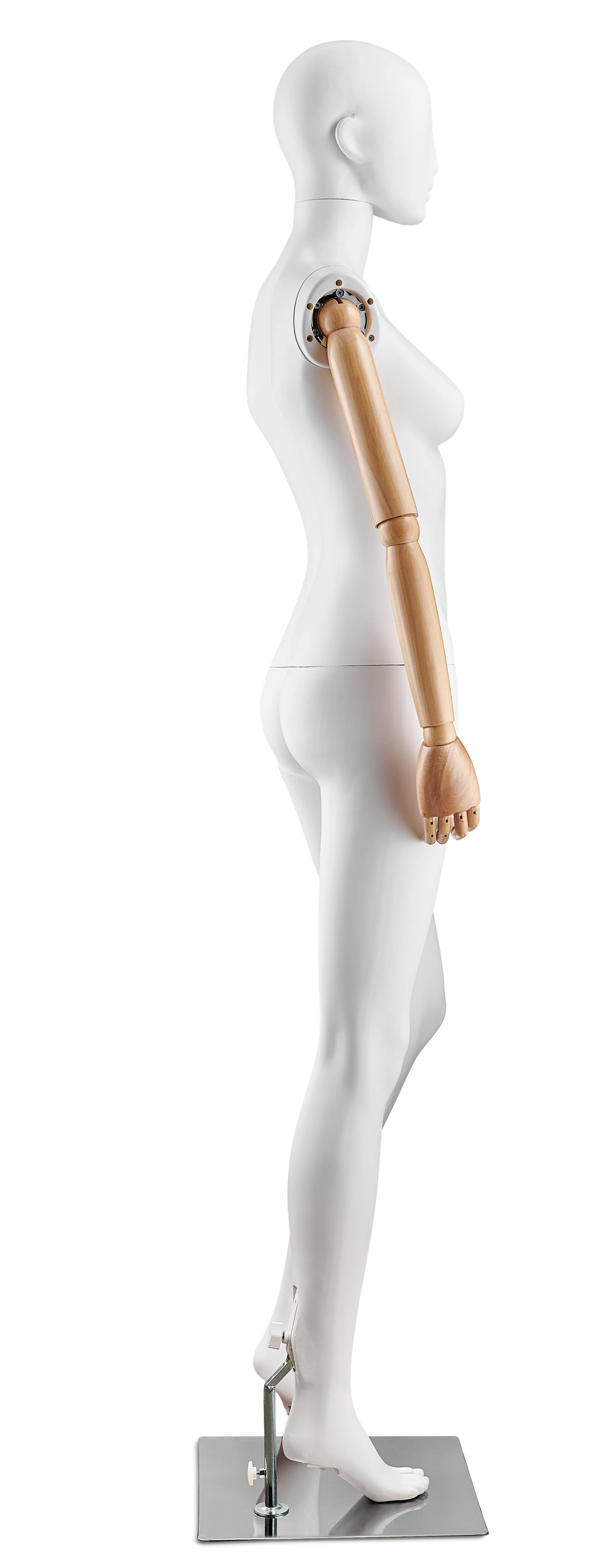 Female Abstract Mannequin in Standing or Sitting Pose w/ Articulating Arms (AP Series) - Image 33