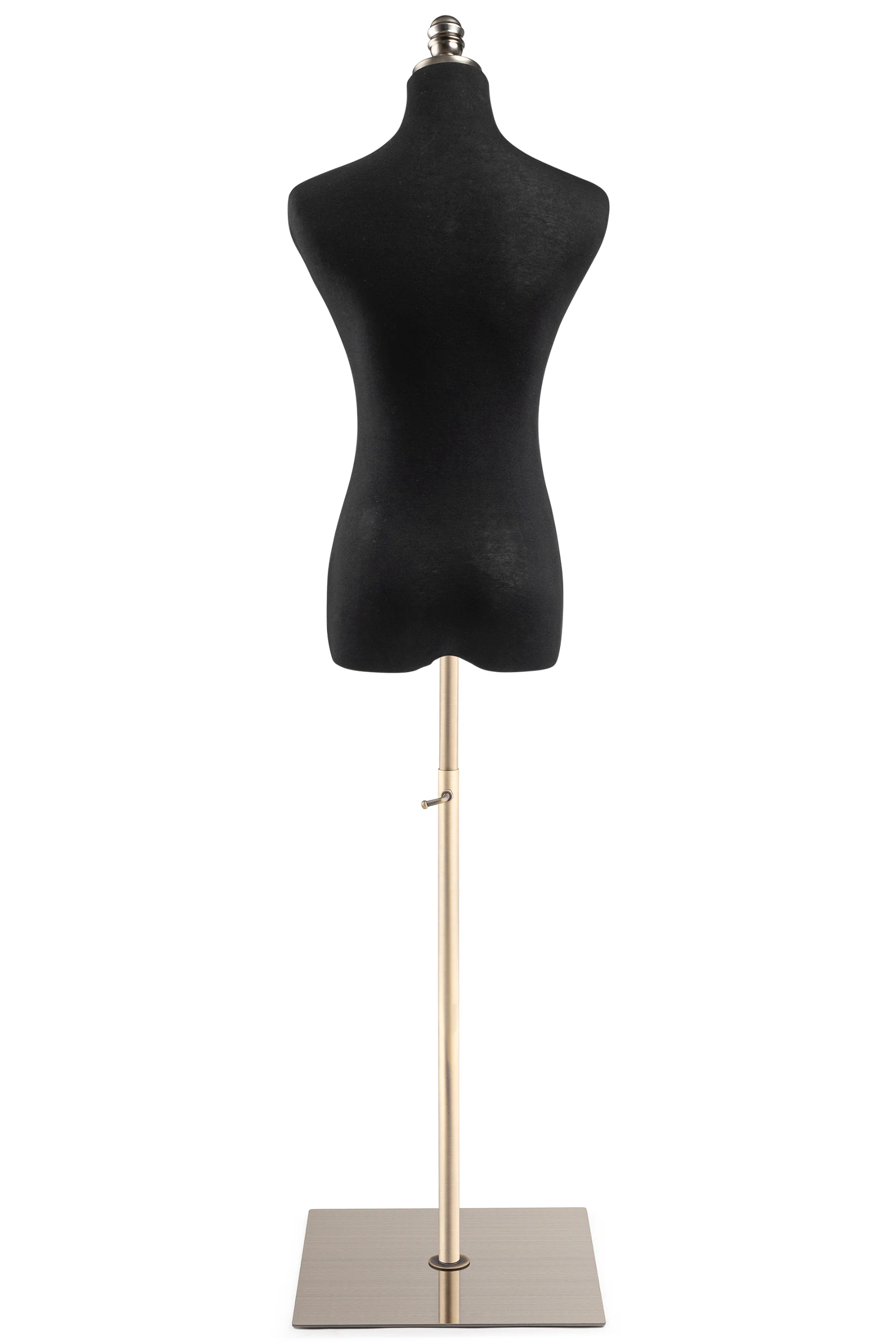 Female Display Dress Form on Metal Flat Base - Image 12