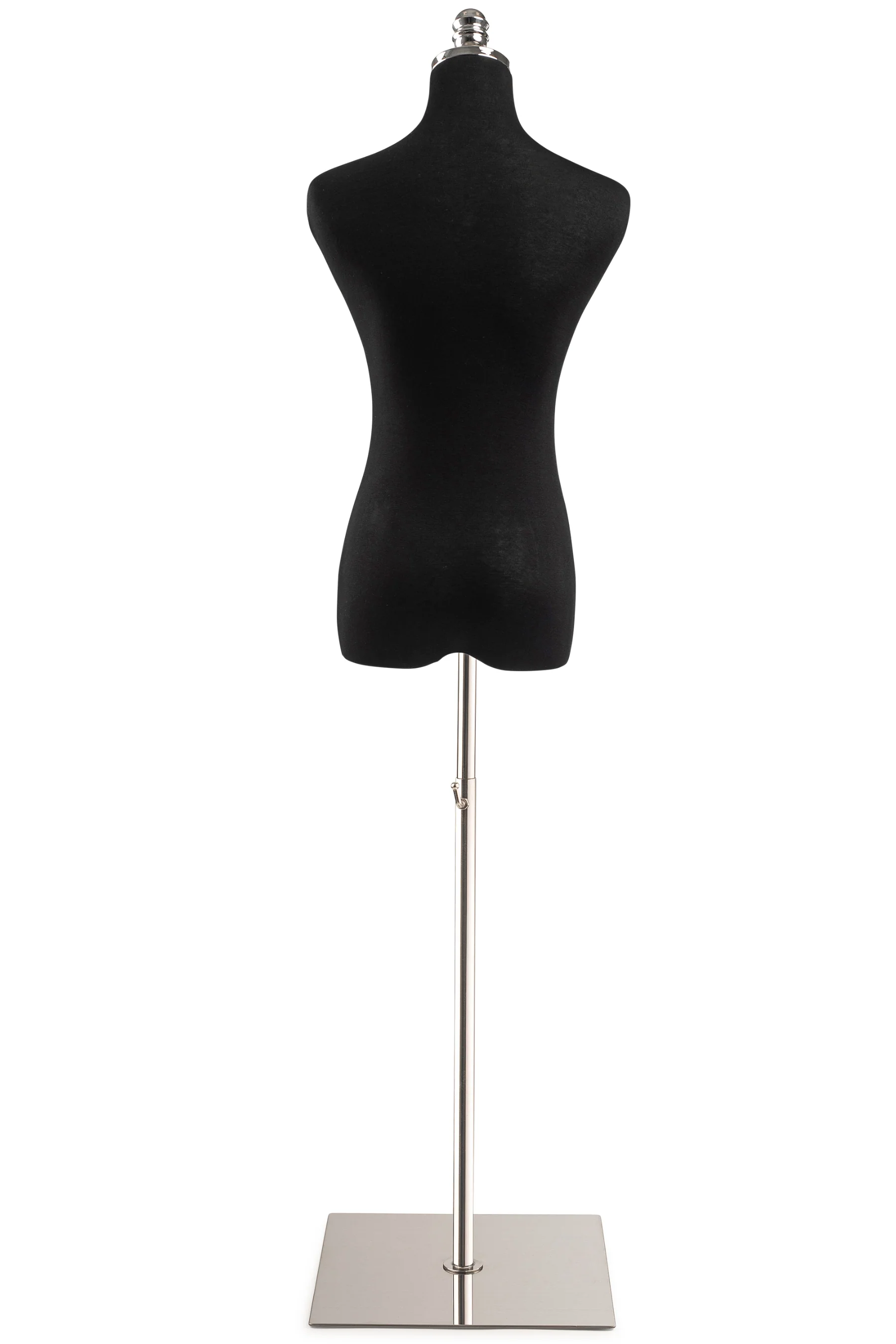 Female Display Dress Form on Metal Flat Base - Image 19