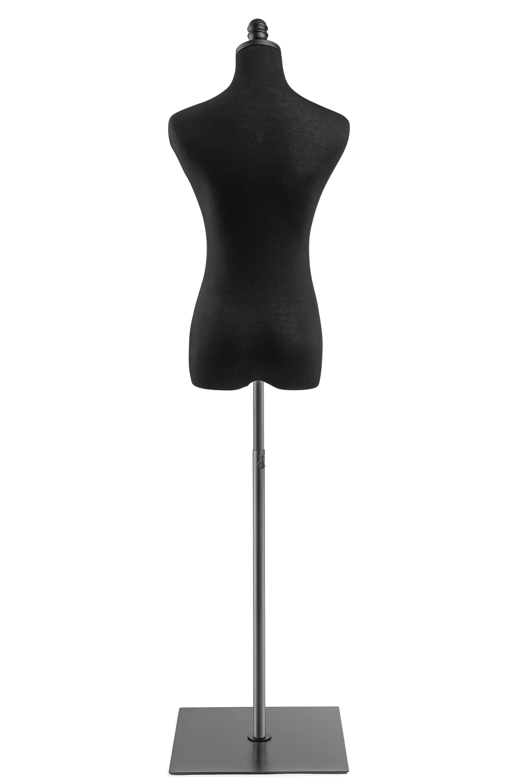 Female Display Dress Form on Metal Flat Base - Image 5