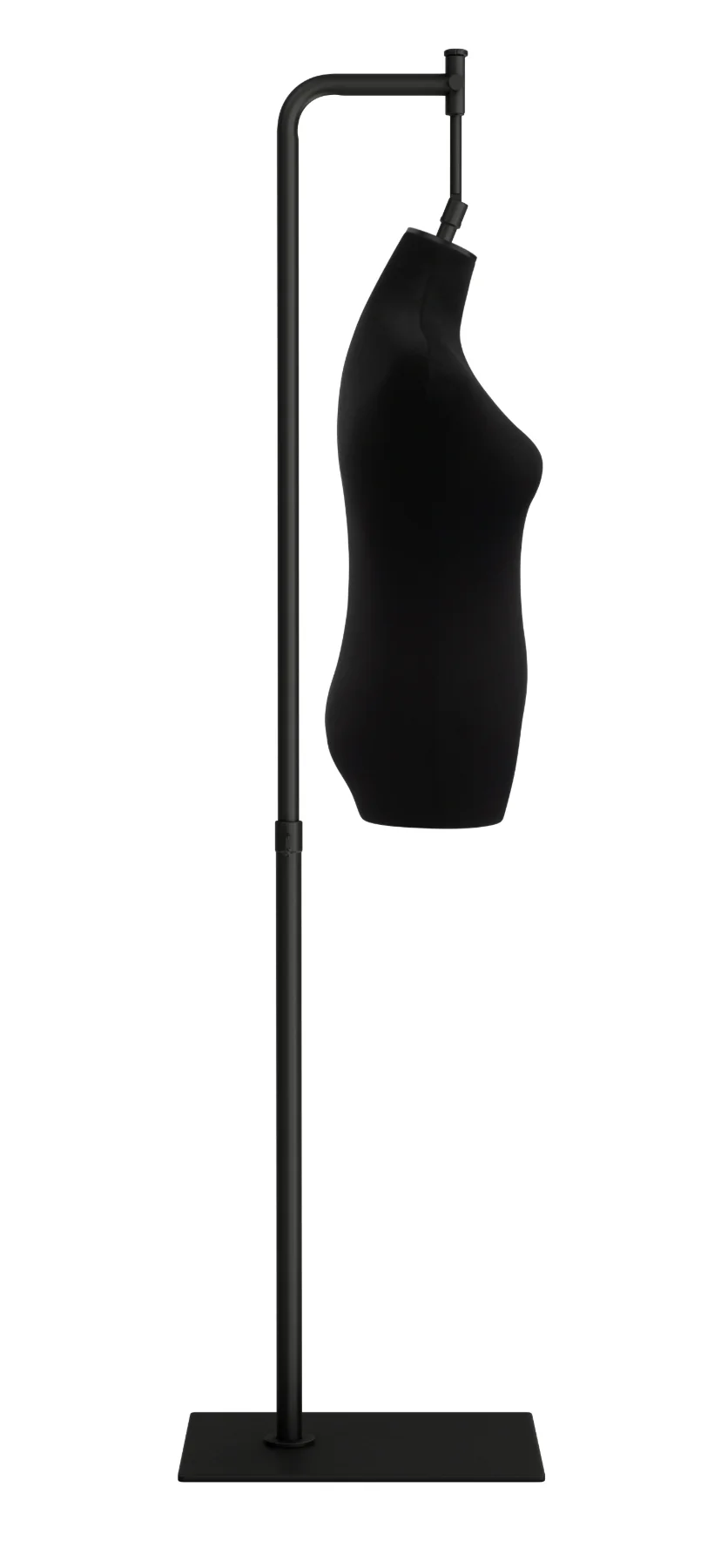 Female Display Dress Form on Metal Hanging Base - Image 3