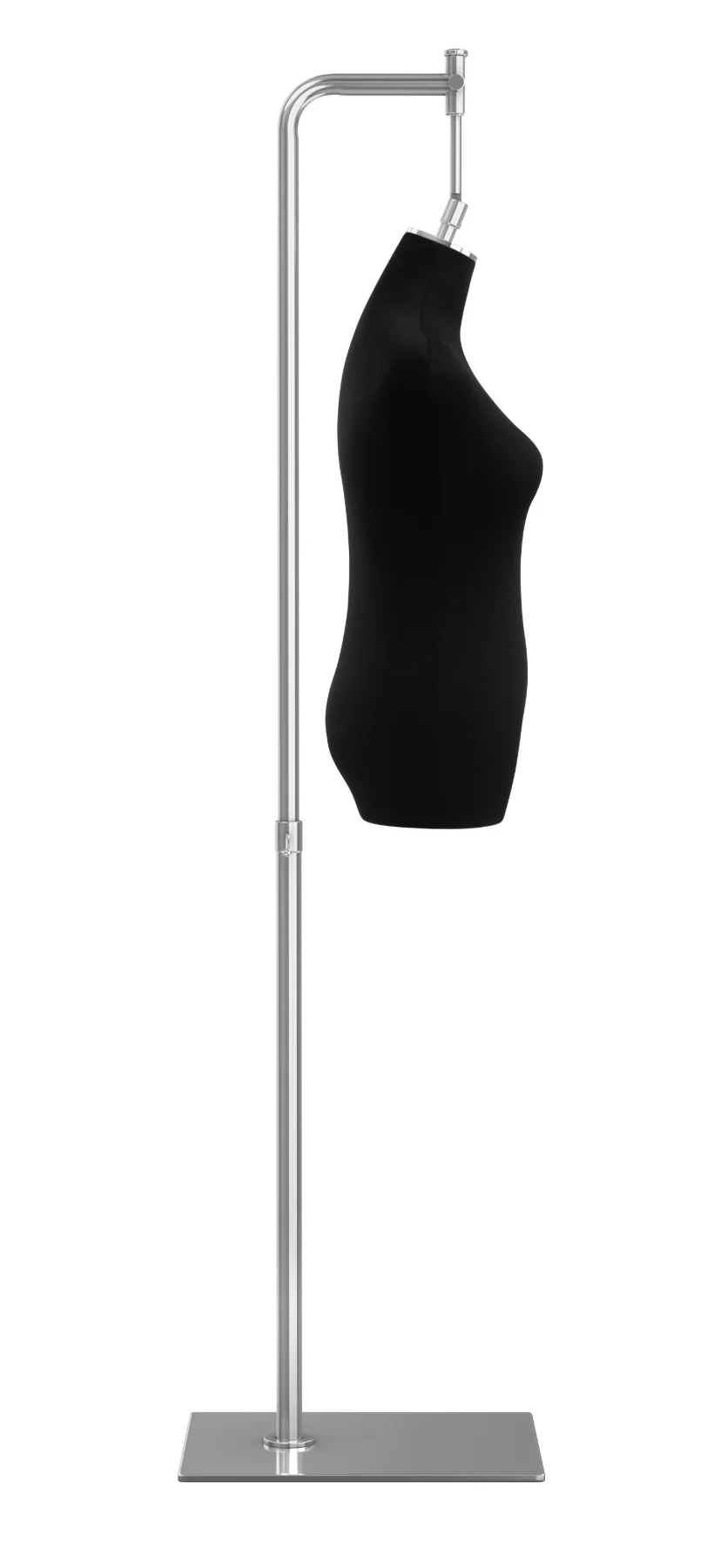 Female Display Dress Form on Metal Hanging Base - Image 9