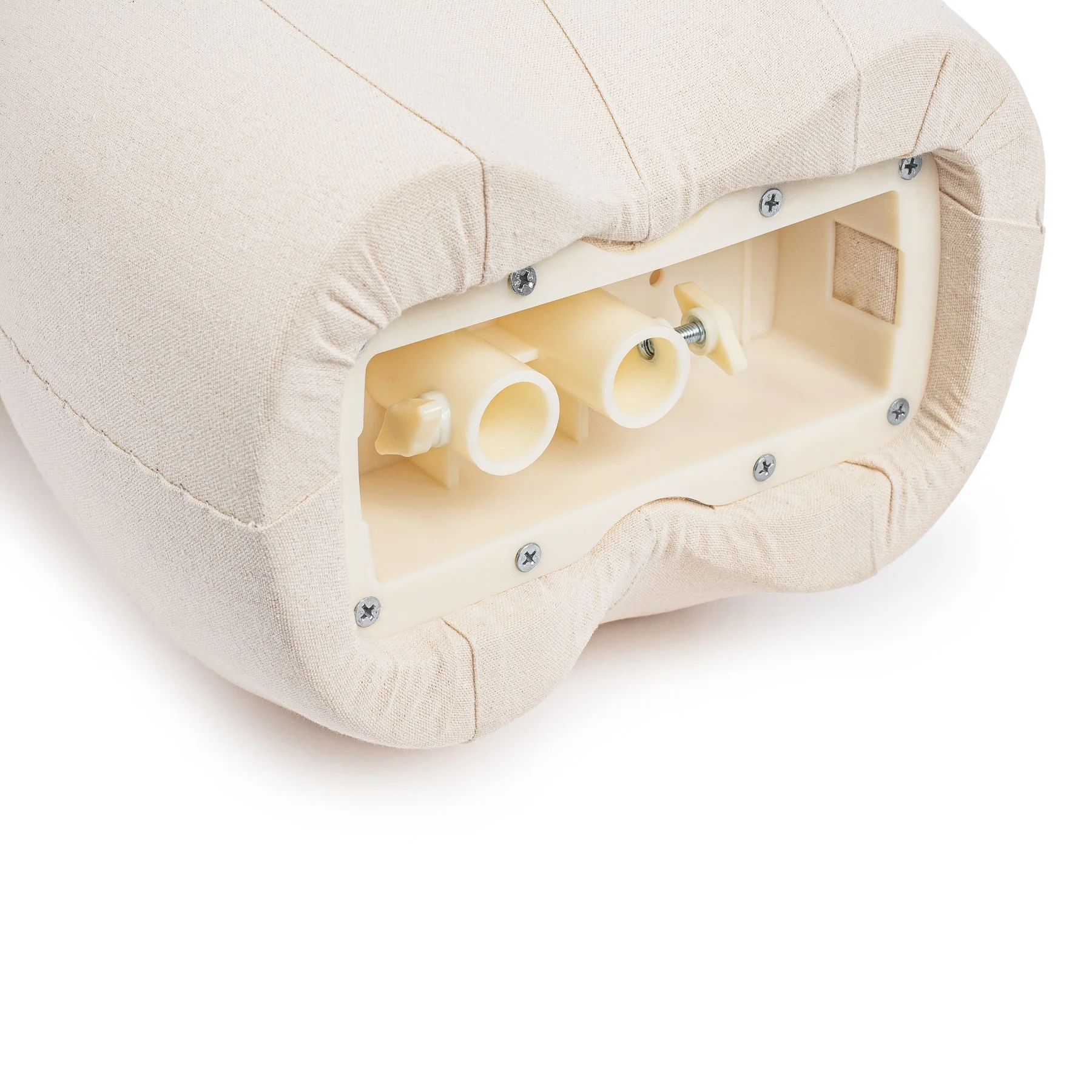 Female Display Dress Form on Metal Tripod Base - Image 7