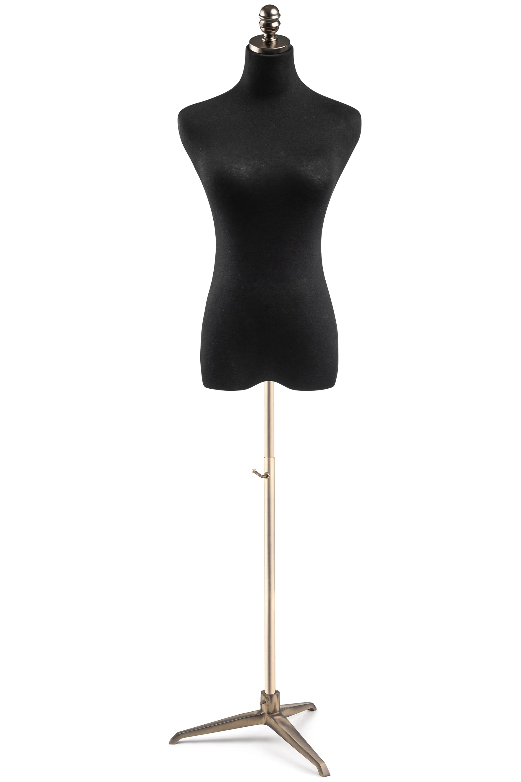 Female Display Dress Form on Metal Tripod Base - Image 8