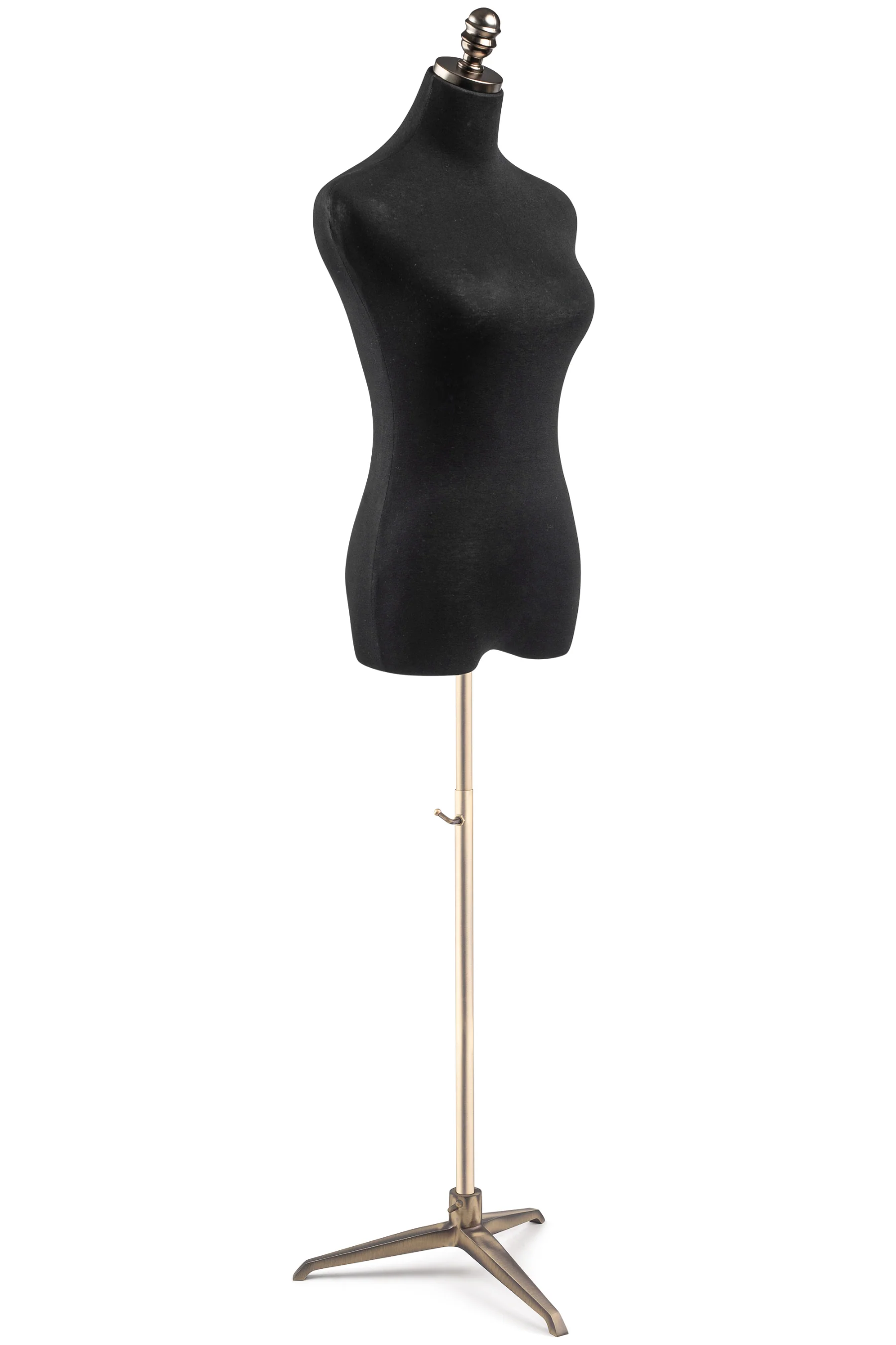 Female Display Dress Form on Metal Tripod Base - Image 9