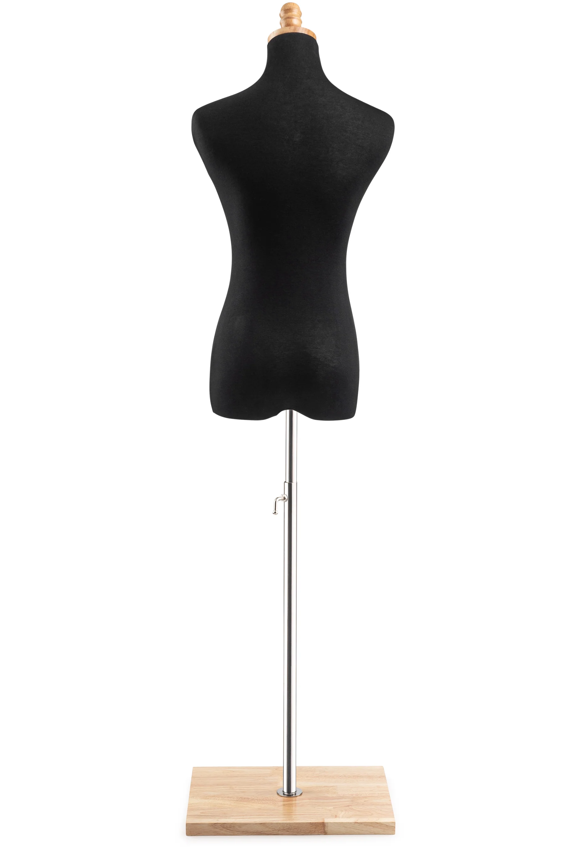 Female Display Dress Form on Wood Flat Base - Image 5