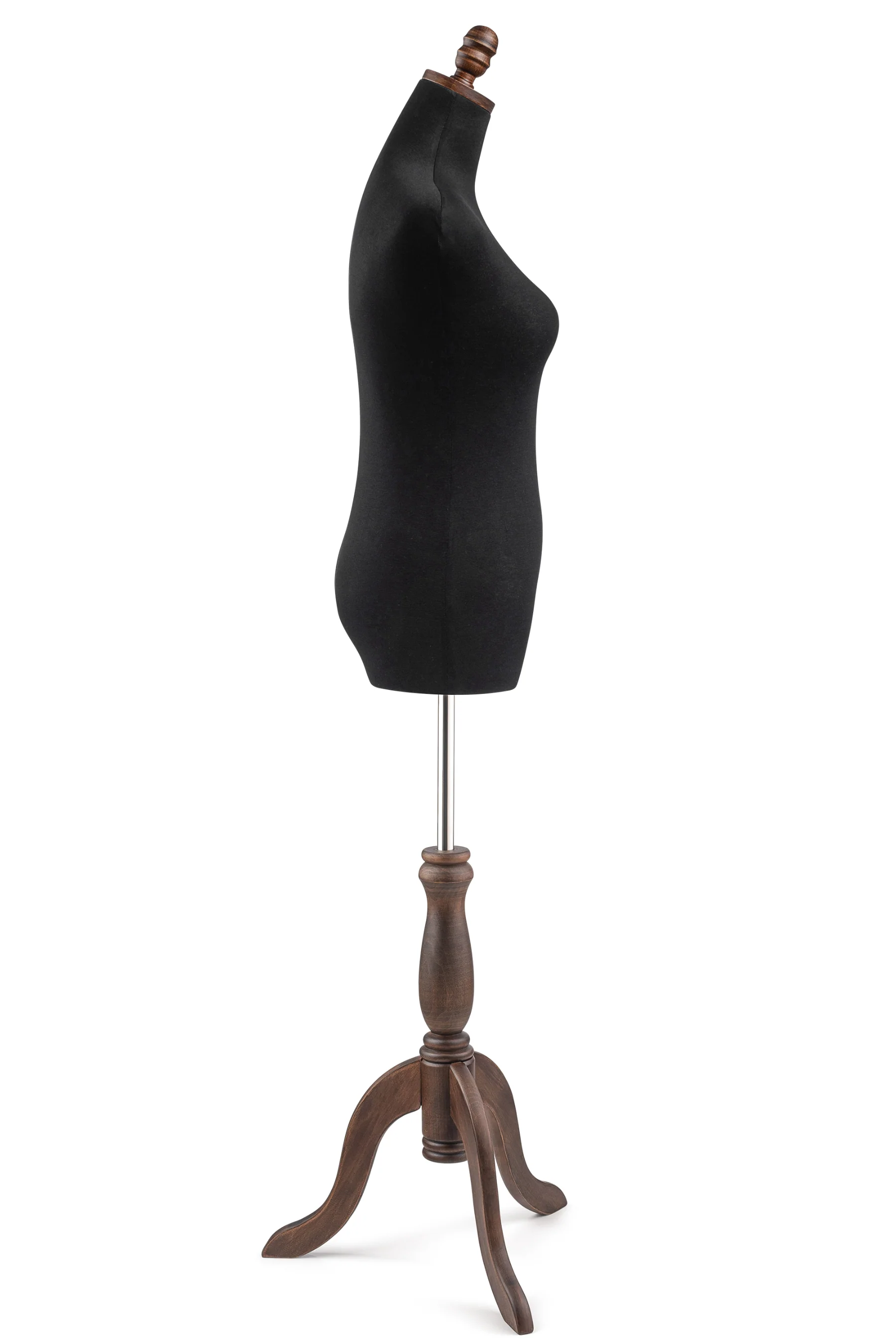 Female Display Dress Form on Wood Tripod Base - Image 14