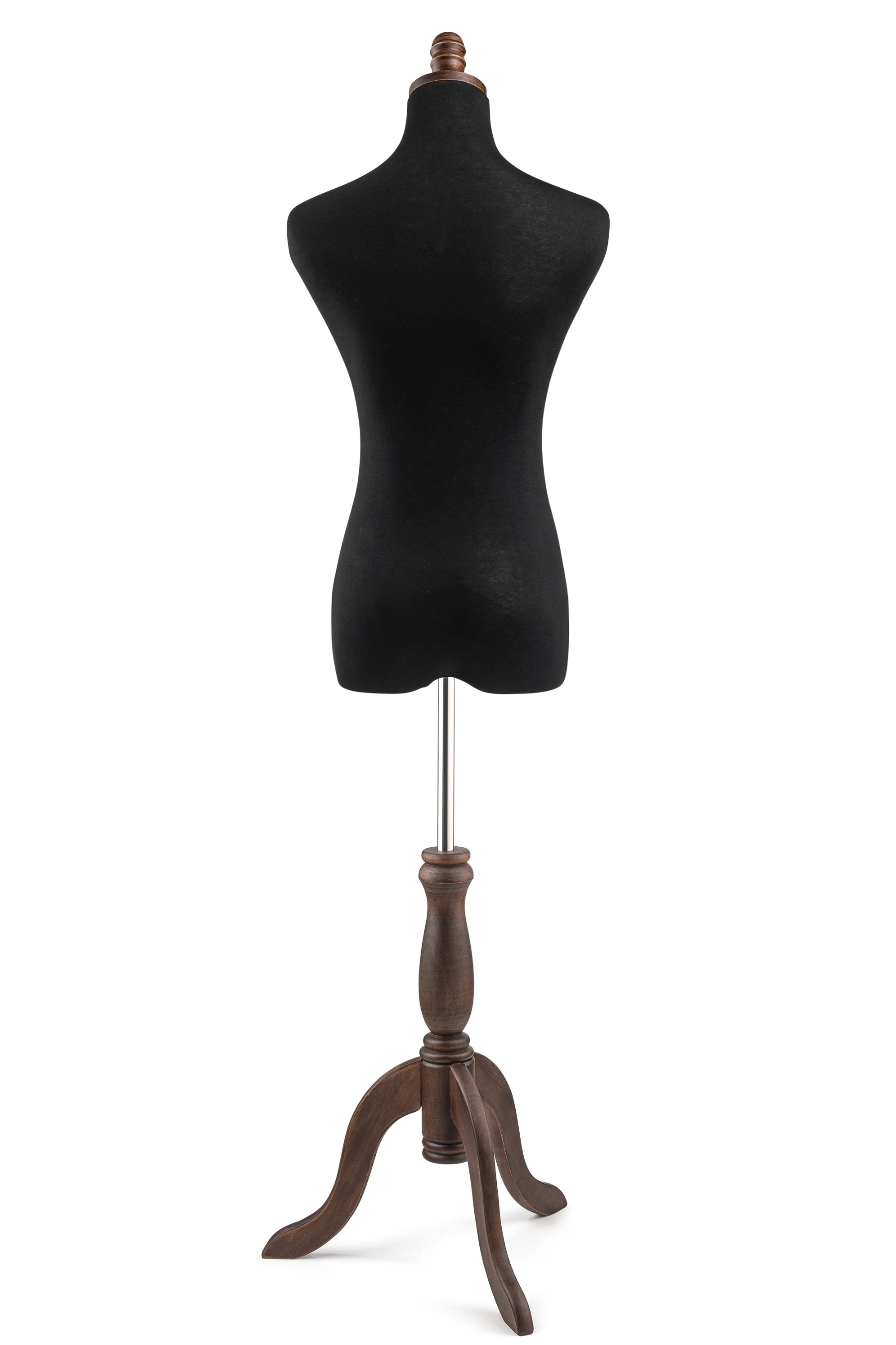 Female Display Dress Form on Wood Tripod Base - Image 15