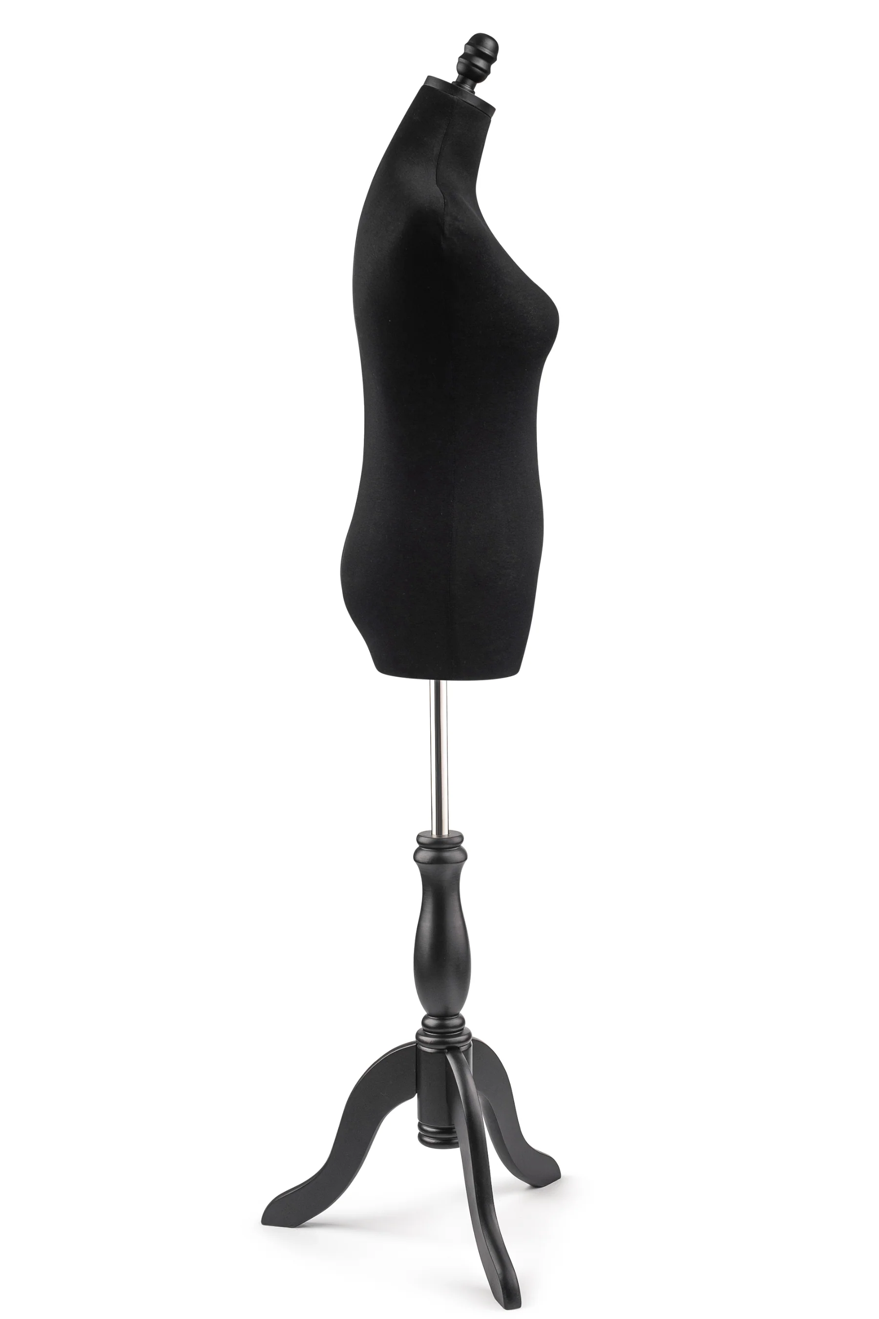 Female Display Dress Form on Wood Tripod Base - Image 9