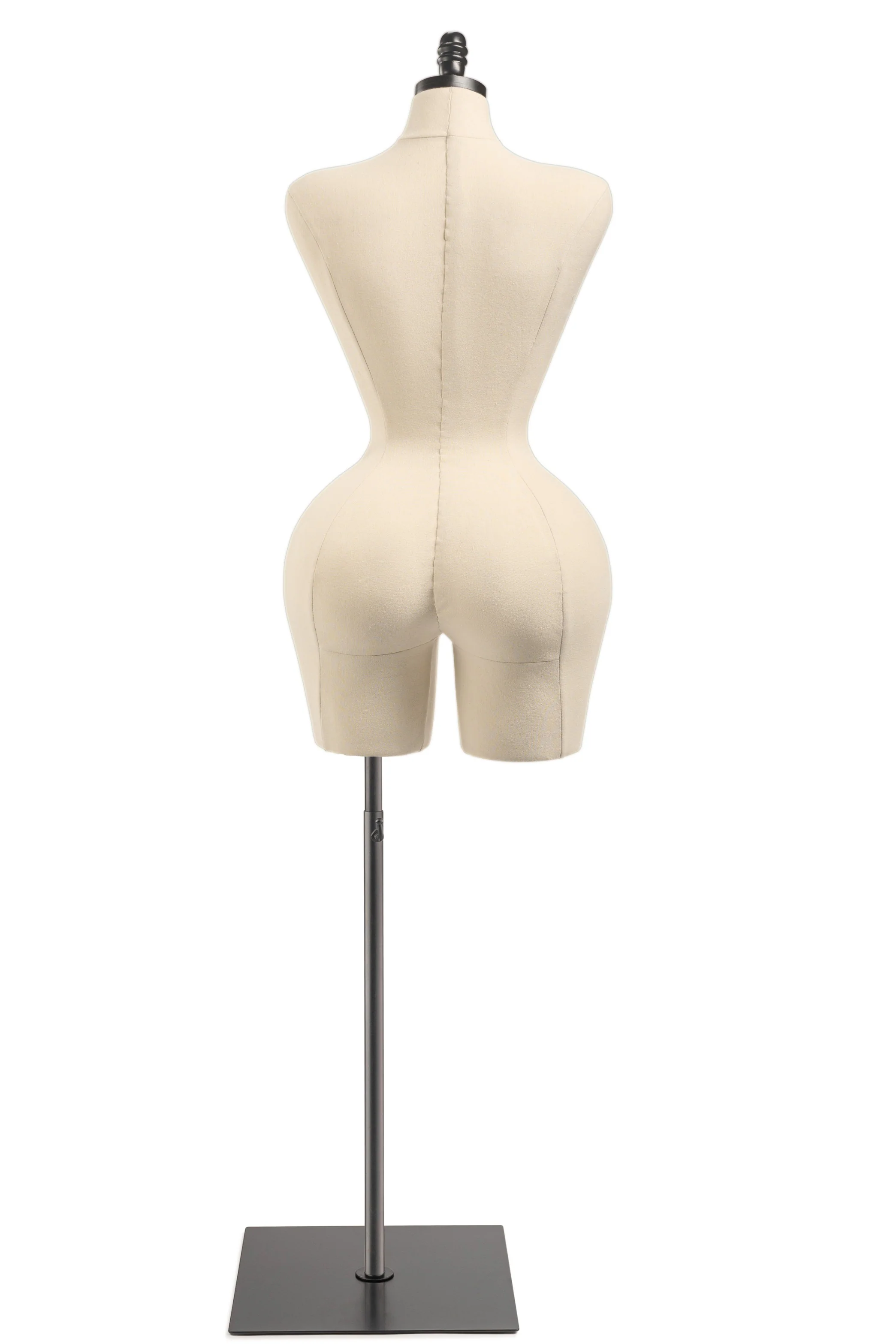 Female Display Dress Form on Metal Flat Base - Image 28