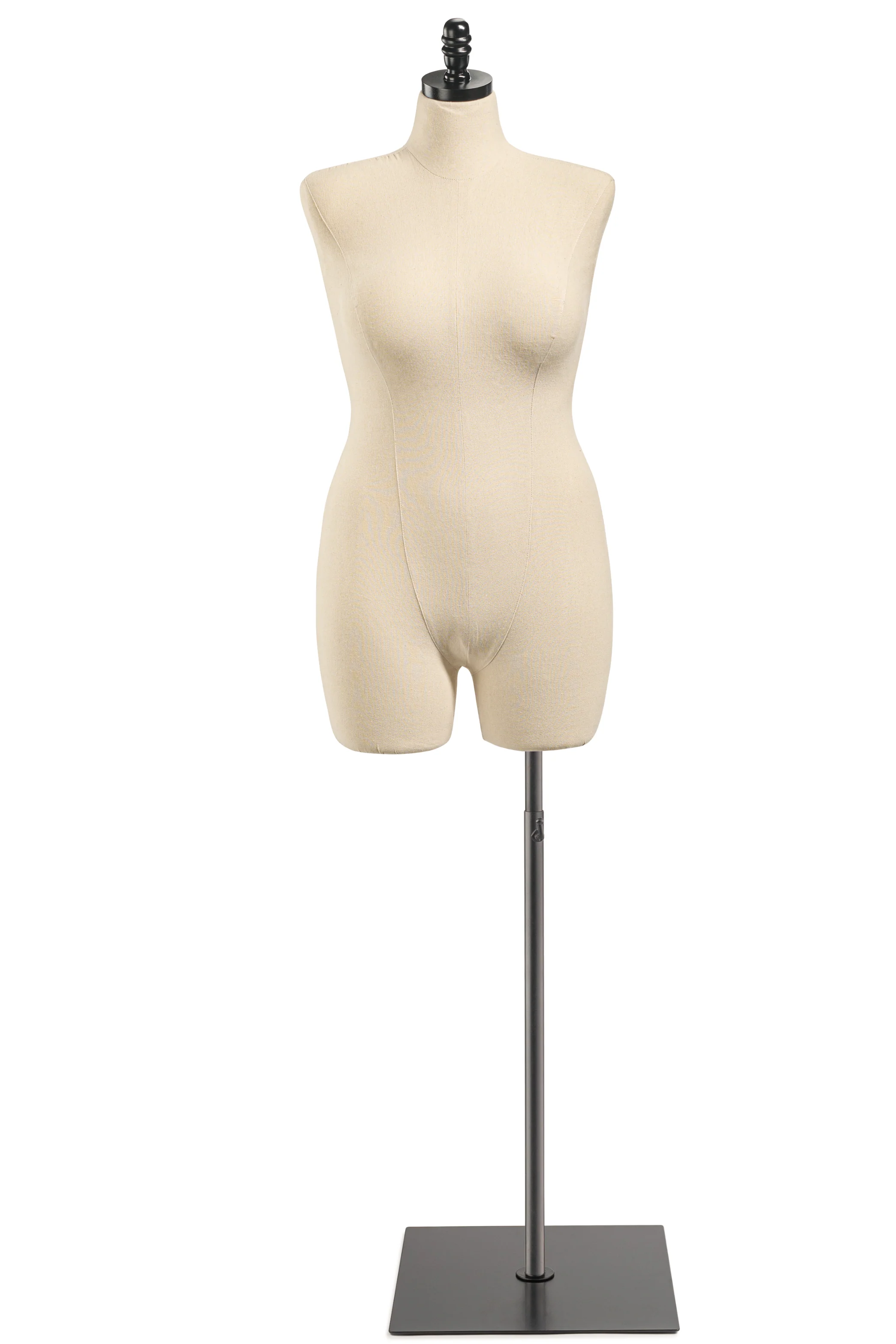 Female Display Dress Form on Metal Flat Base - Image 37