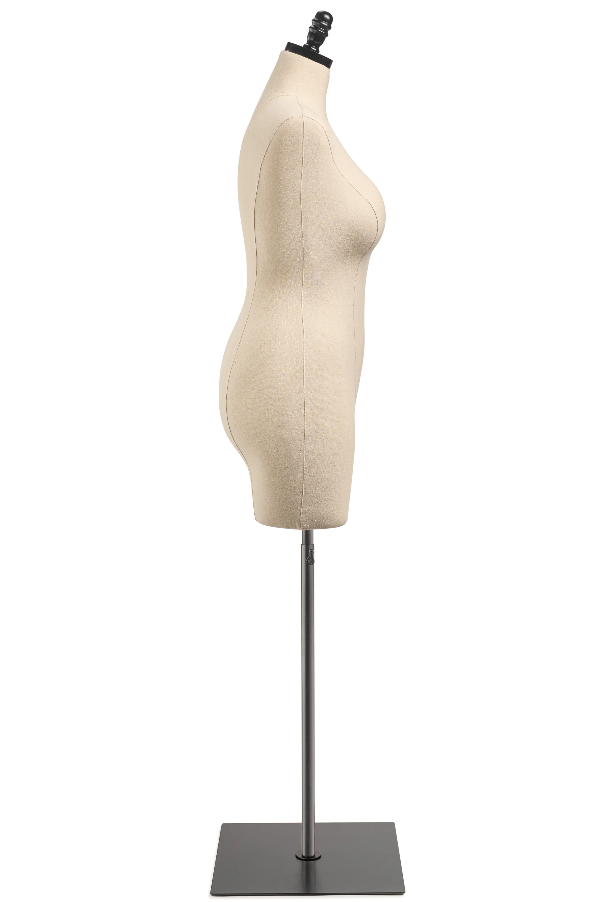 Female Display Dress Form on Metal Flat Base - Image 38