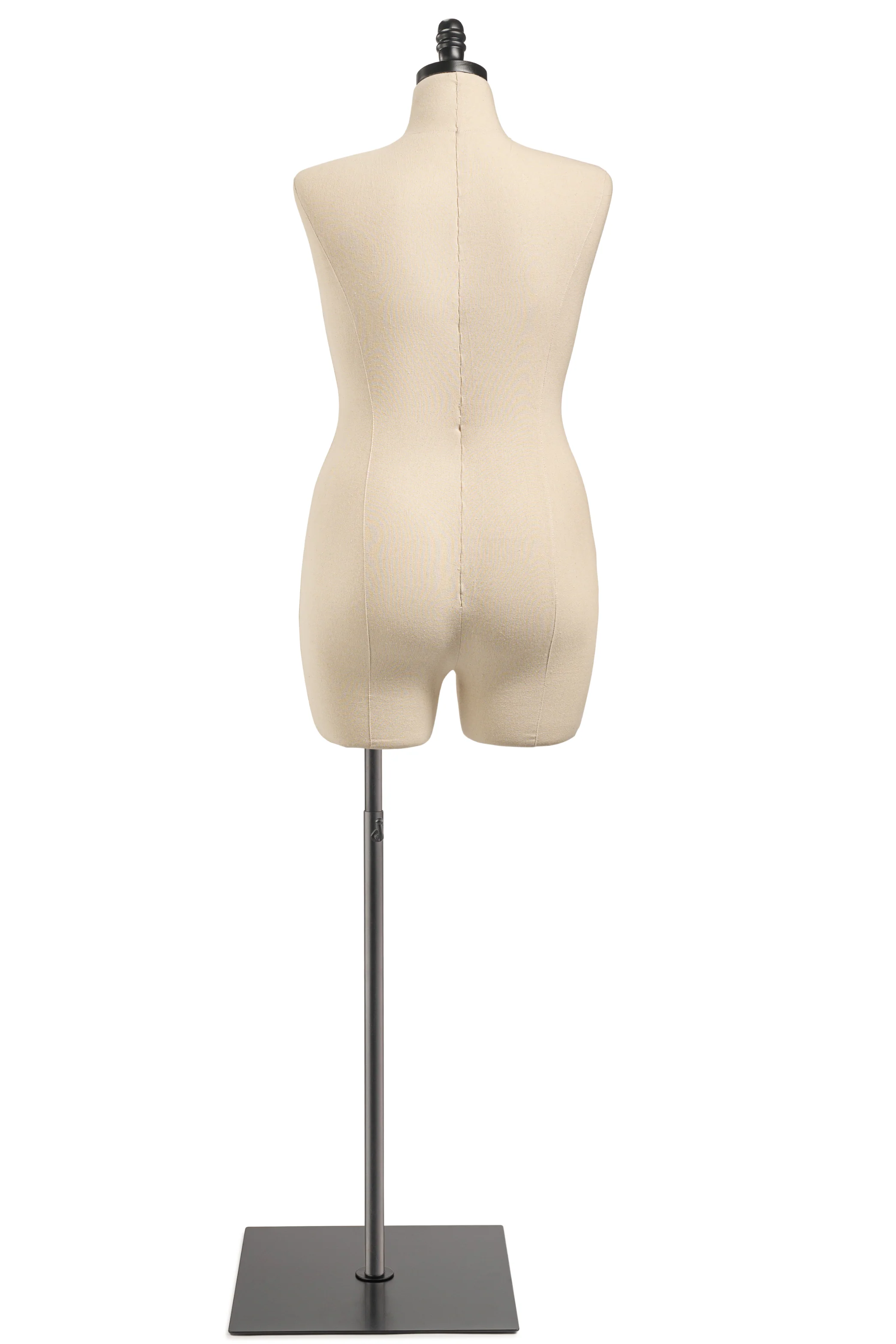 Female Display Dress Form on Metal Flat Base - Image 41