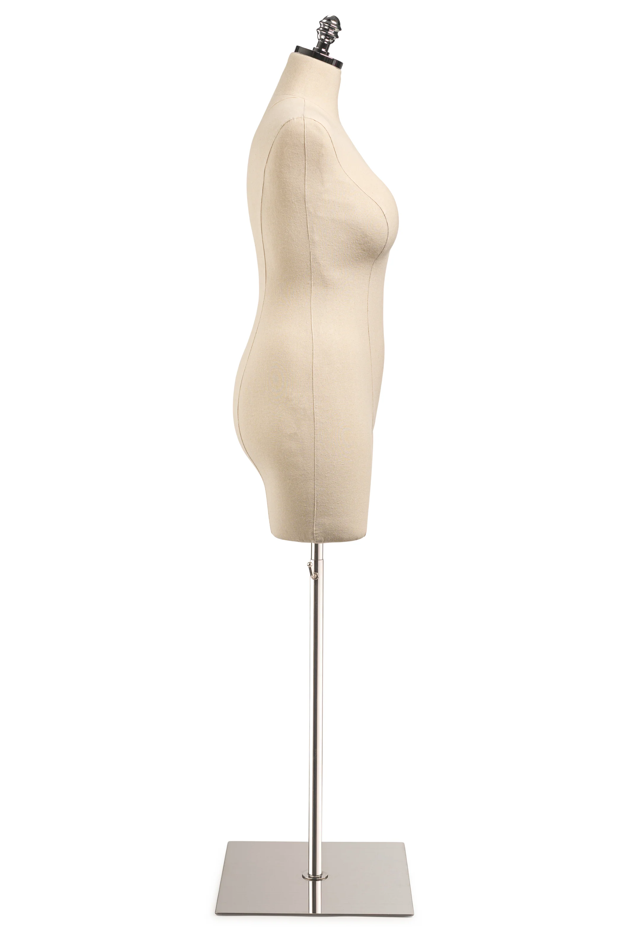 Female Display Dress Form on Metal Flat Base - Image 47