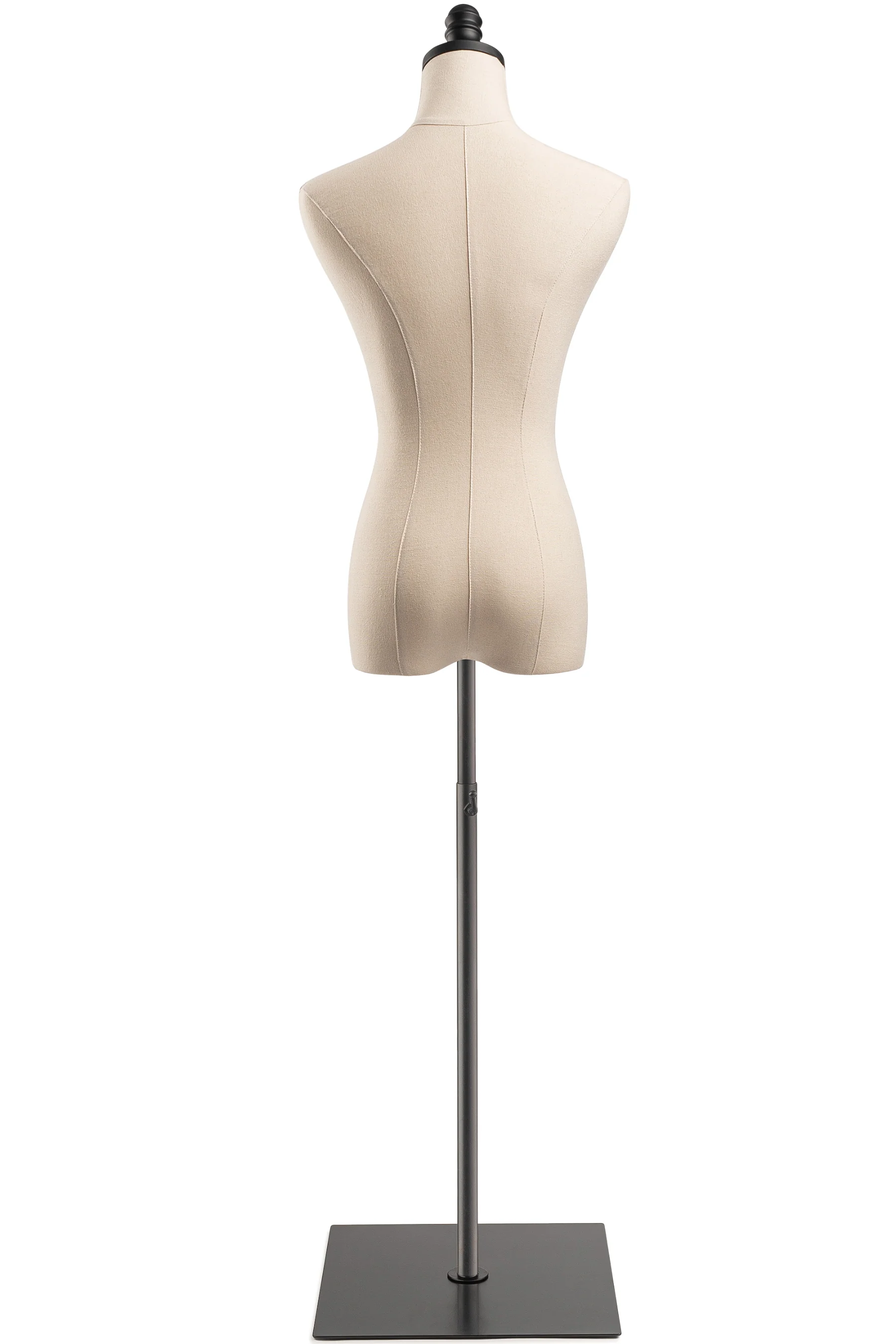 Female Display Dress Form on Metal Flat Base - Image 5